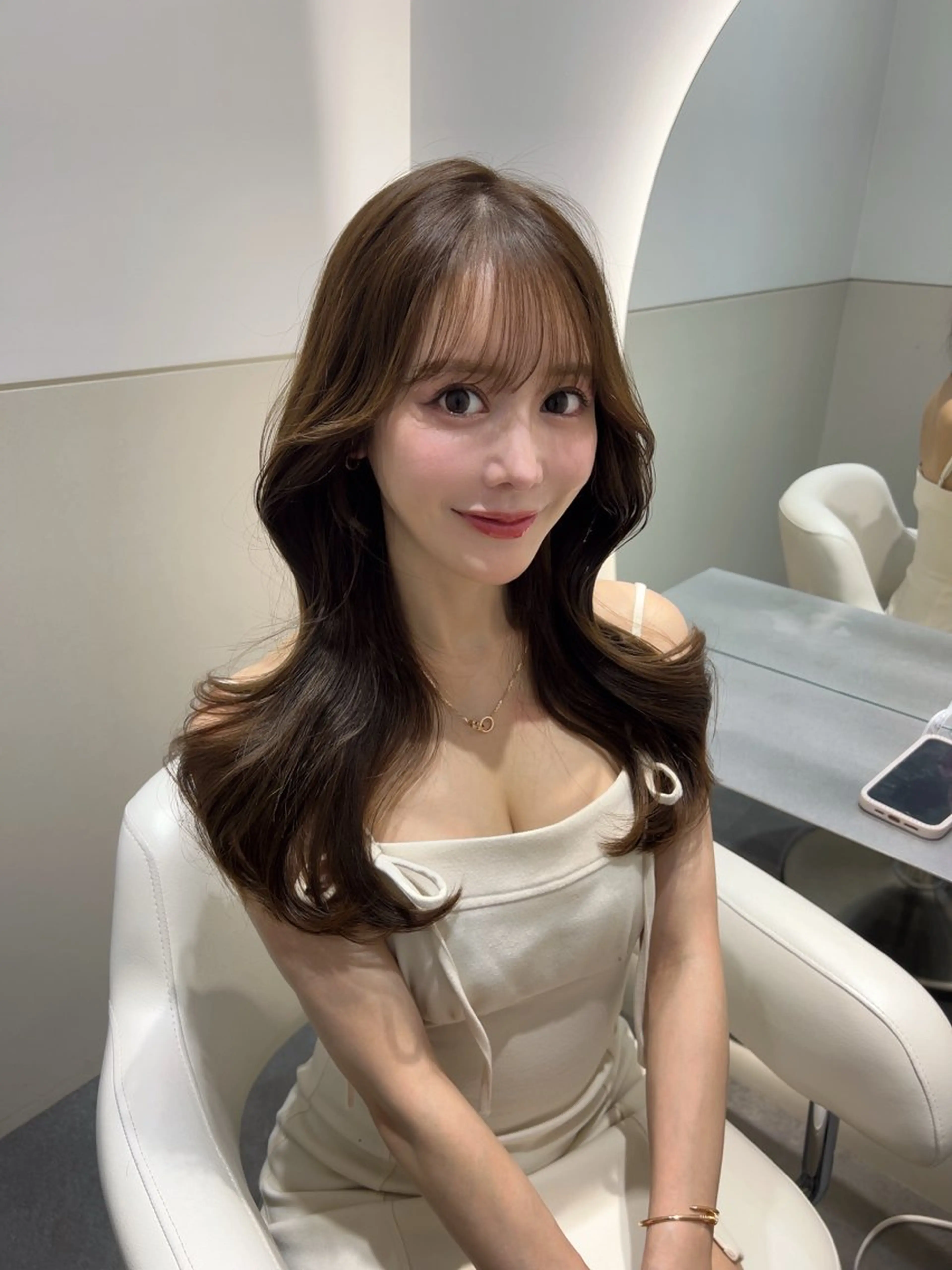 💜迷ったらこちら💜韓国レイヤーカット×イノアカラー×3stepトリートメント💜の写真