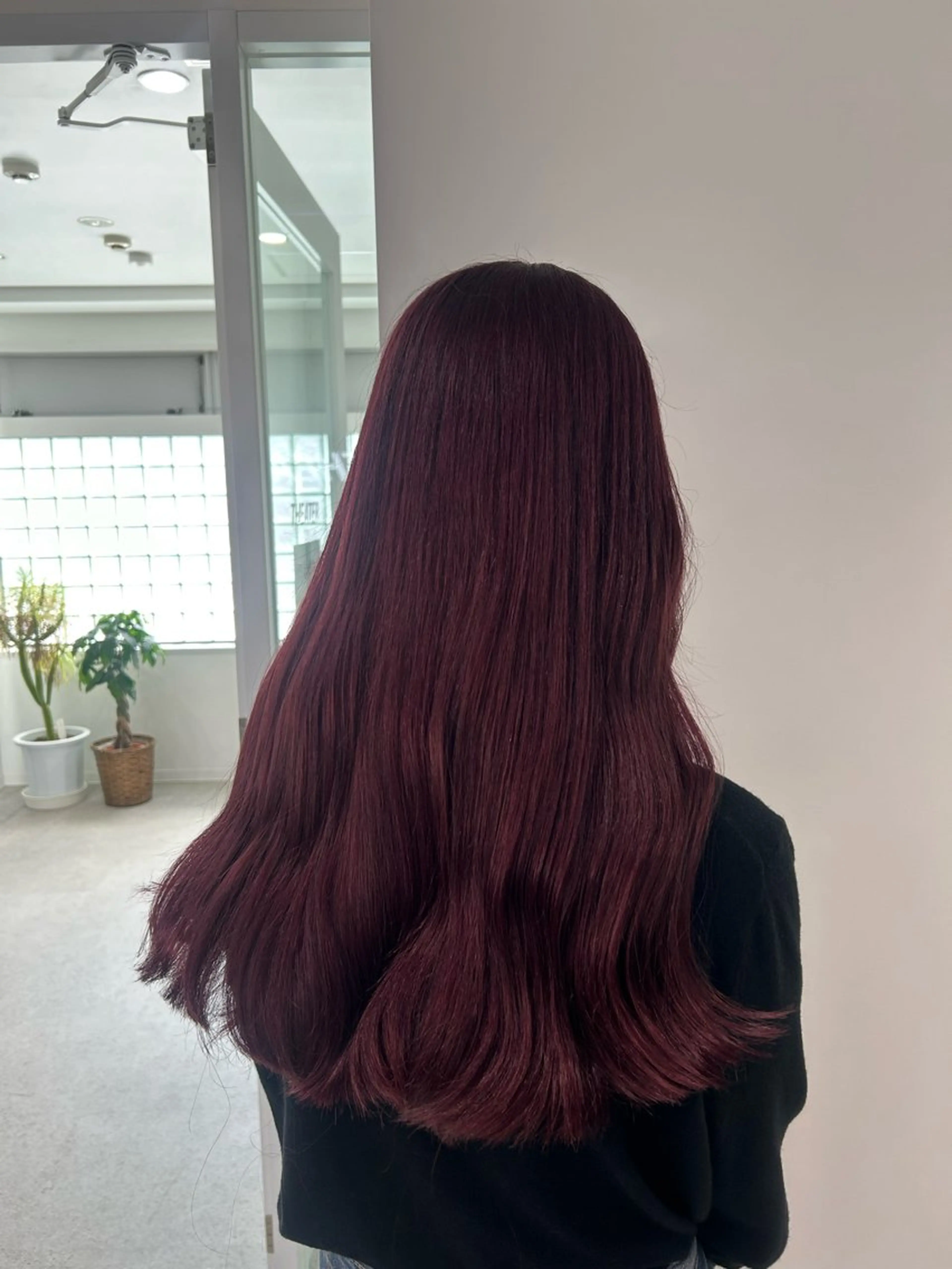 ロング カラー 愛結 暖色カラー🎀🩰のヘアスタイル