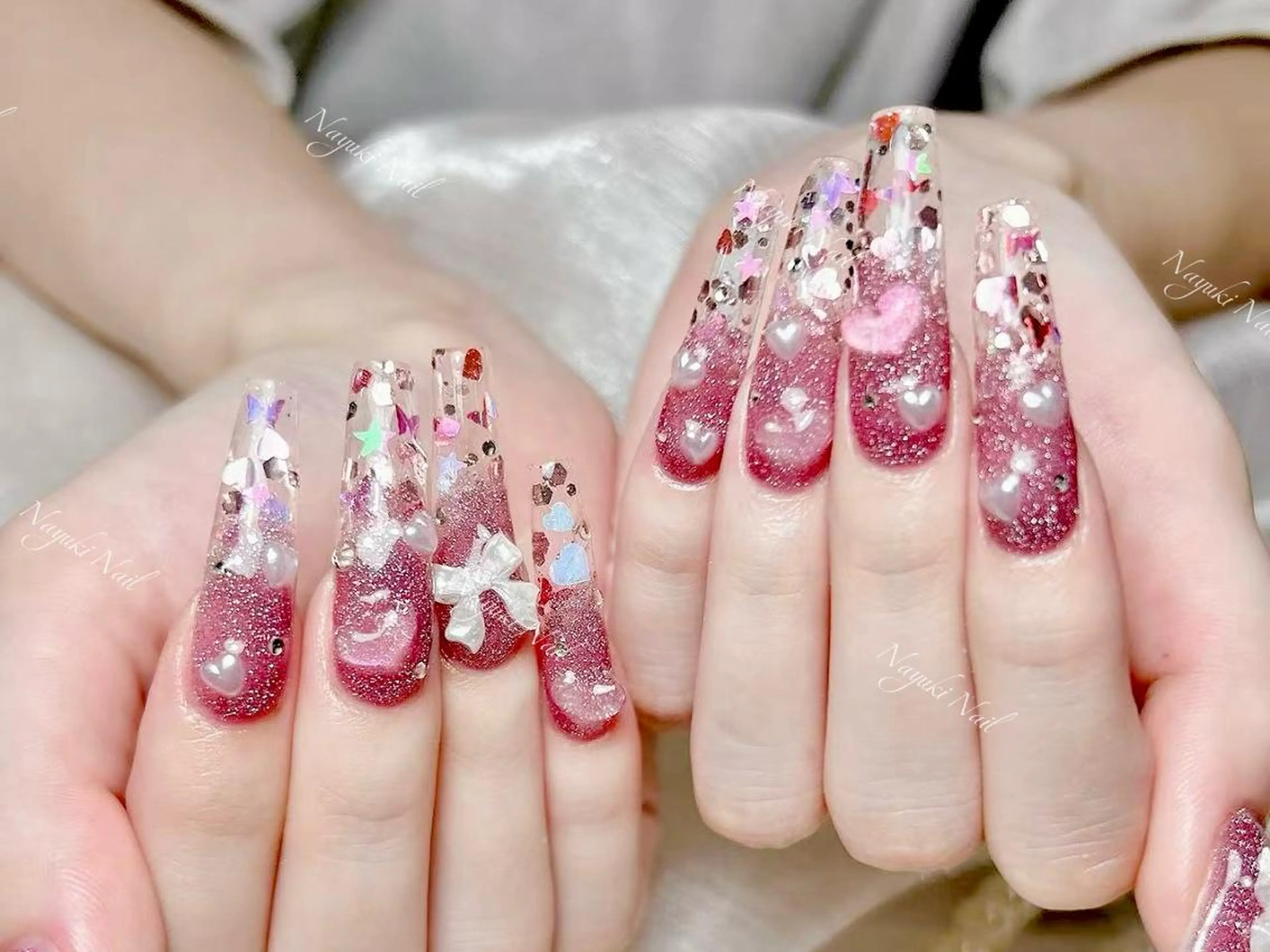 ネイル 🦋 Queenieのネイルデザイン