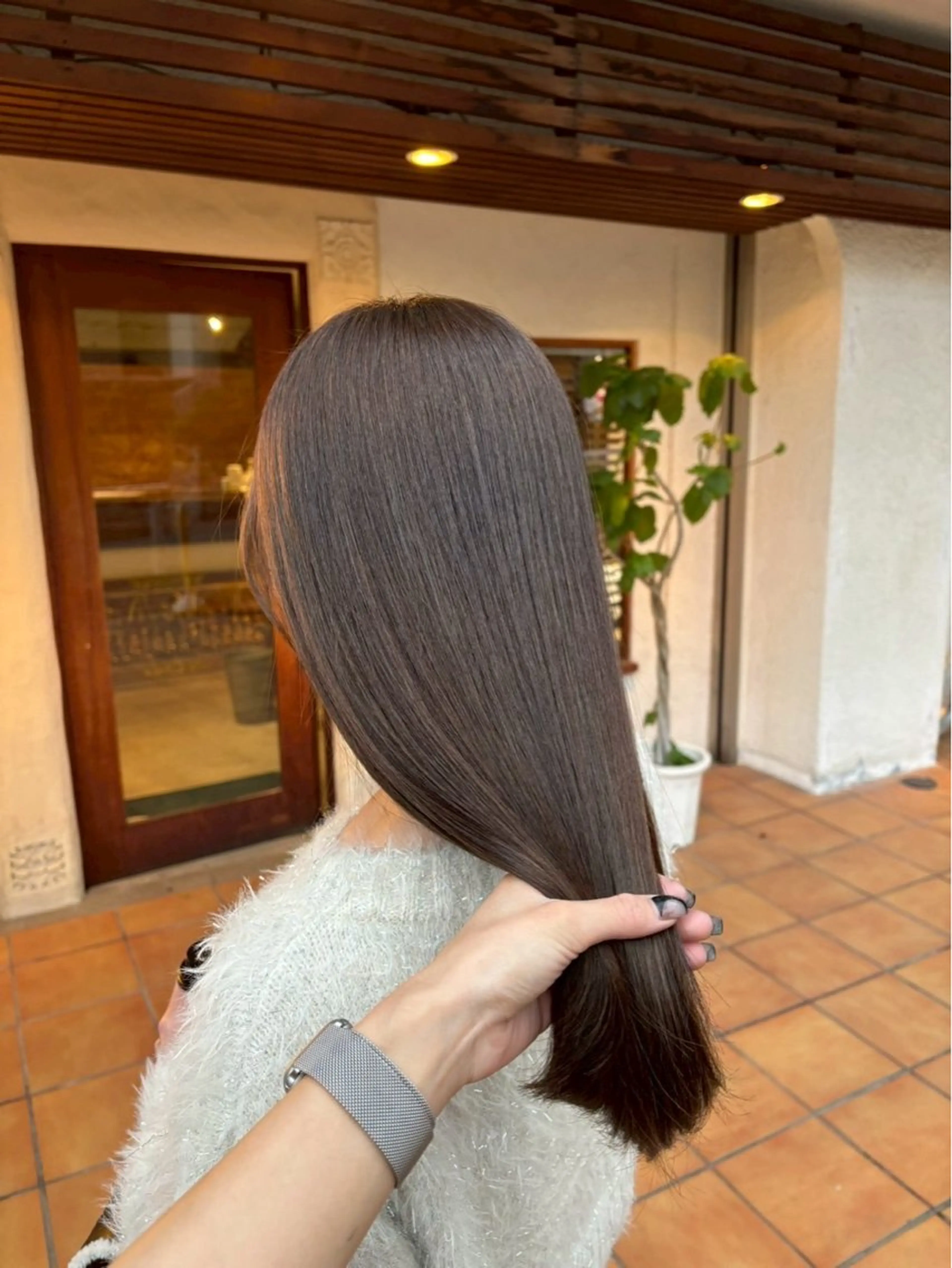 【🪐イルミナカラー💫】イルミナカラー + ダブルモイストケアトリートメントの写真