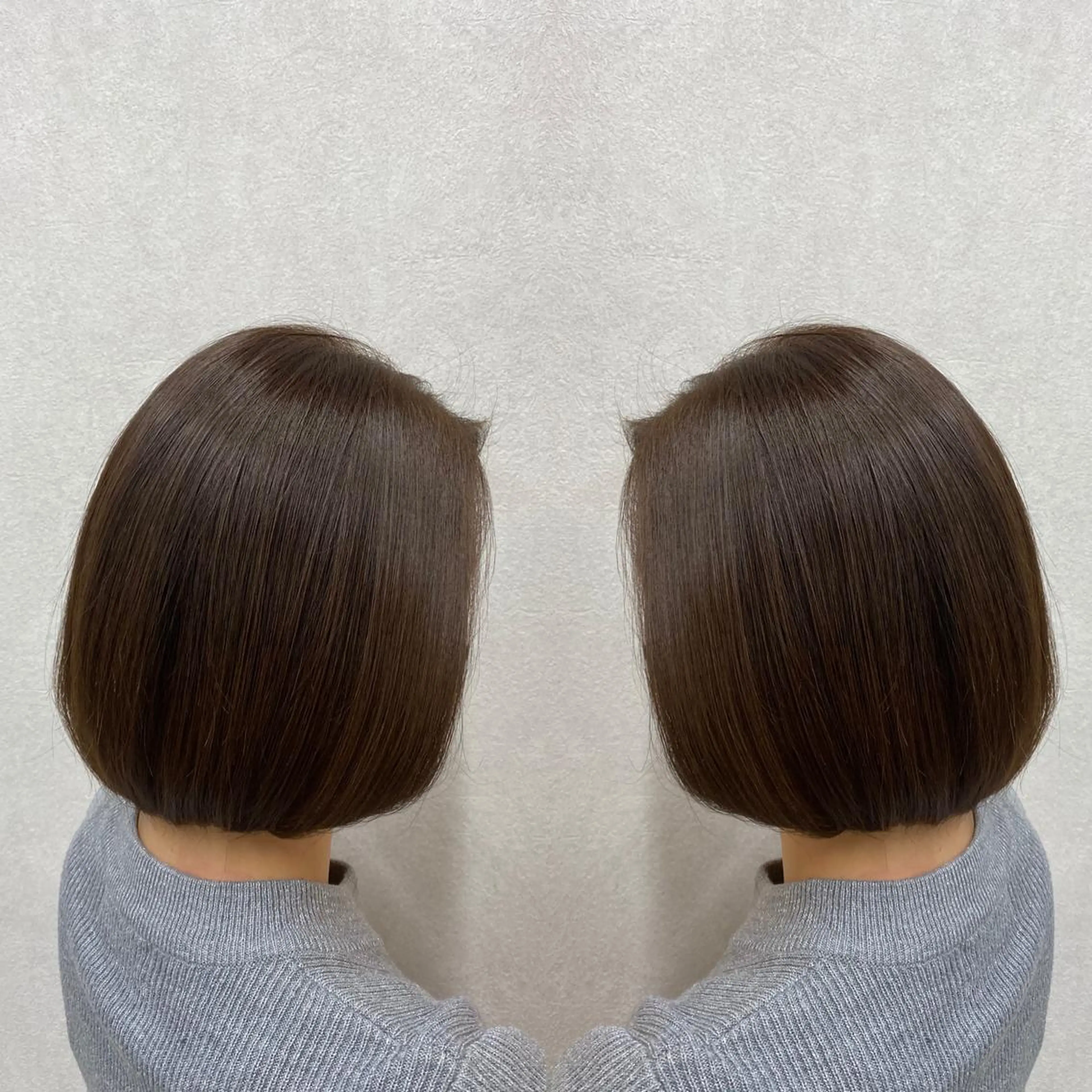 ショート カラー ボブ カット ヘアカラー トリートメント tocca 💜石田愛結💜のヘアスタイル