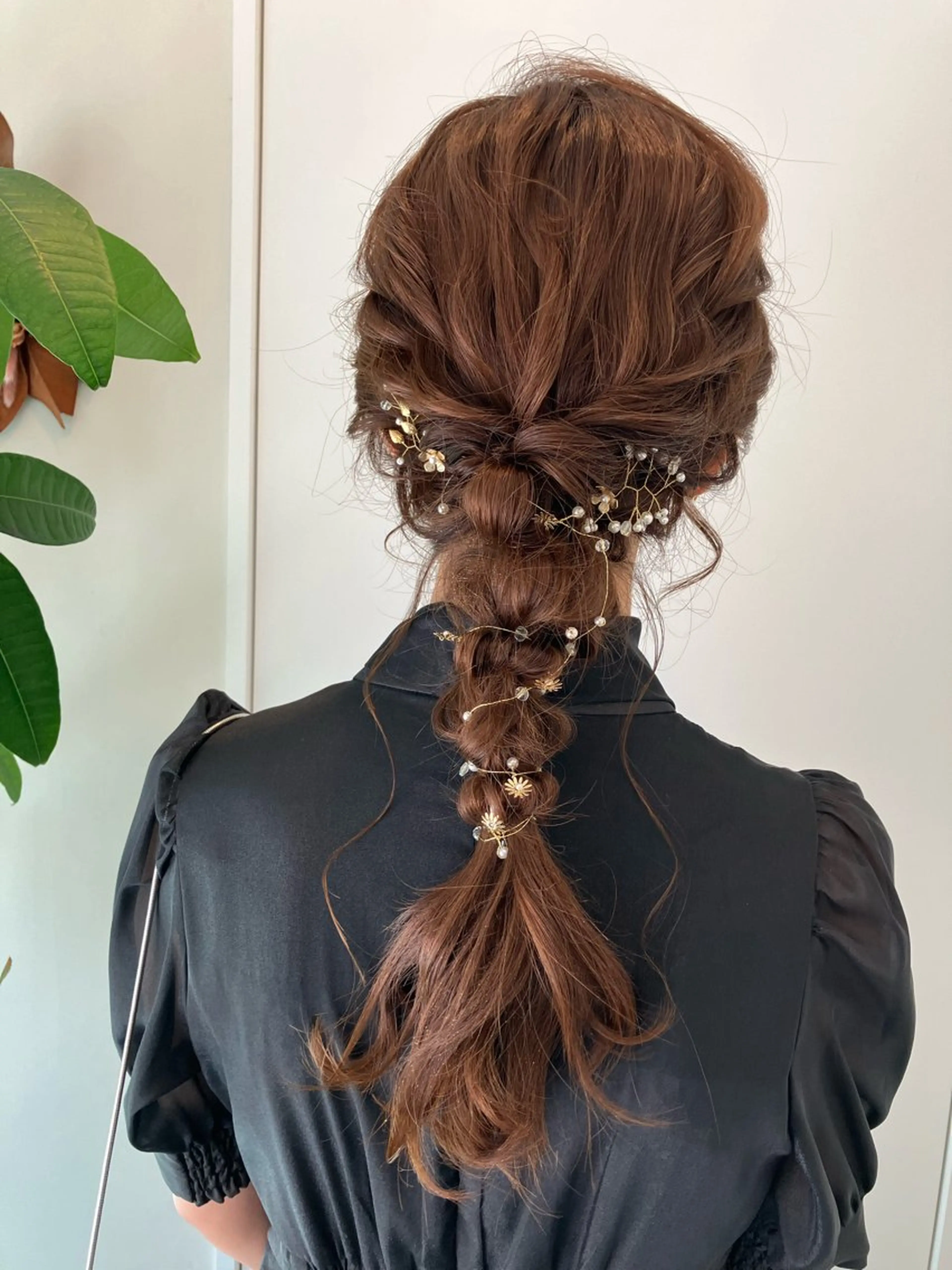 ヘアアレンジ 結婚式・ブライダル Hair&Make Nahoのマツエク・マツパデザイン