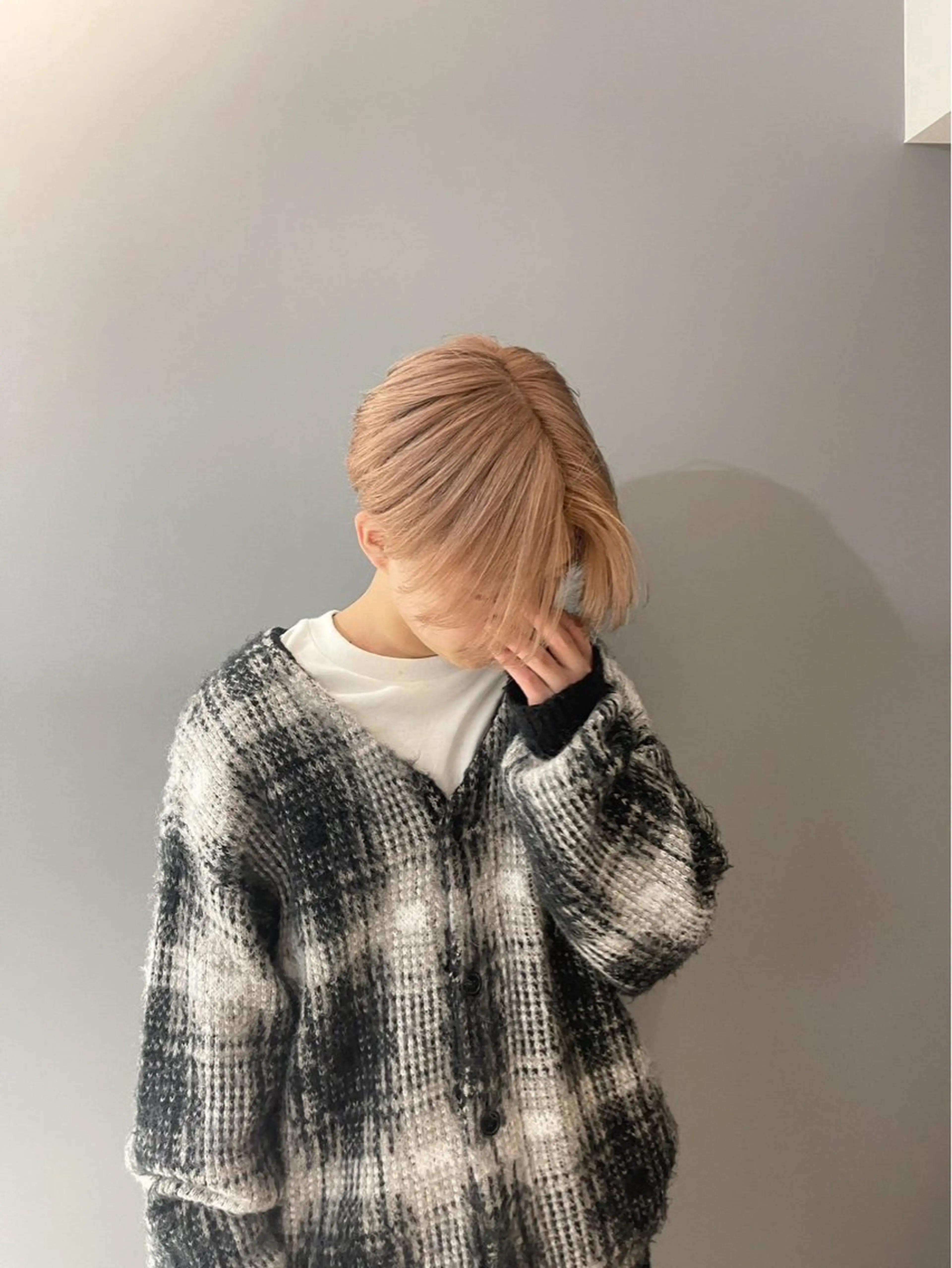 メンズ限定【ブリーチ1回＋韓国風カラー＋ダメージ補修トリートメント★】（リタッチ🙆‍♀️)ミニモ学割の写真