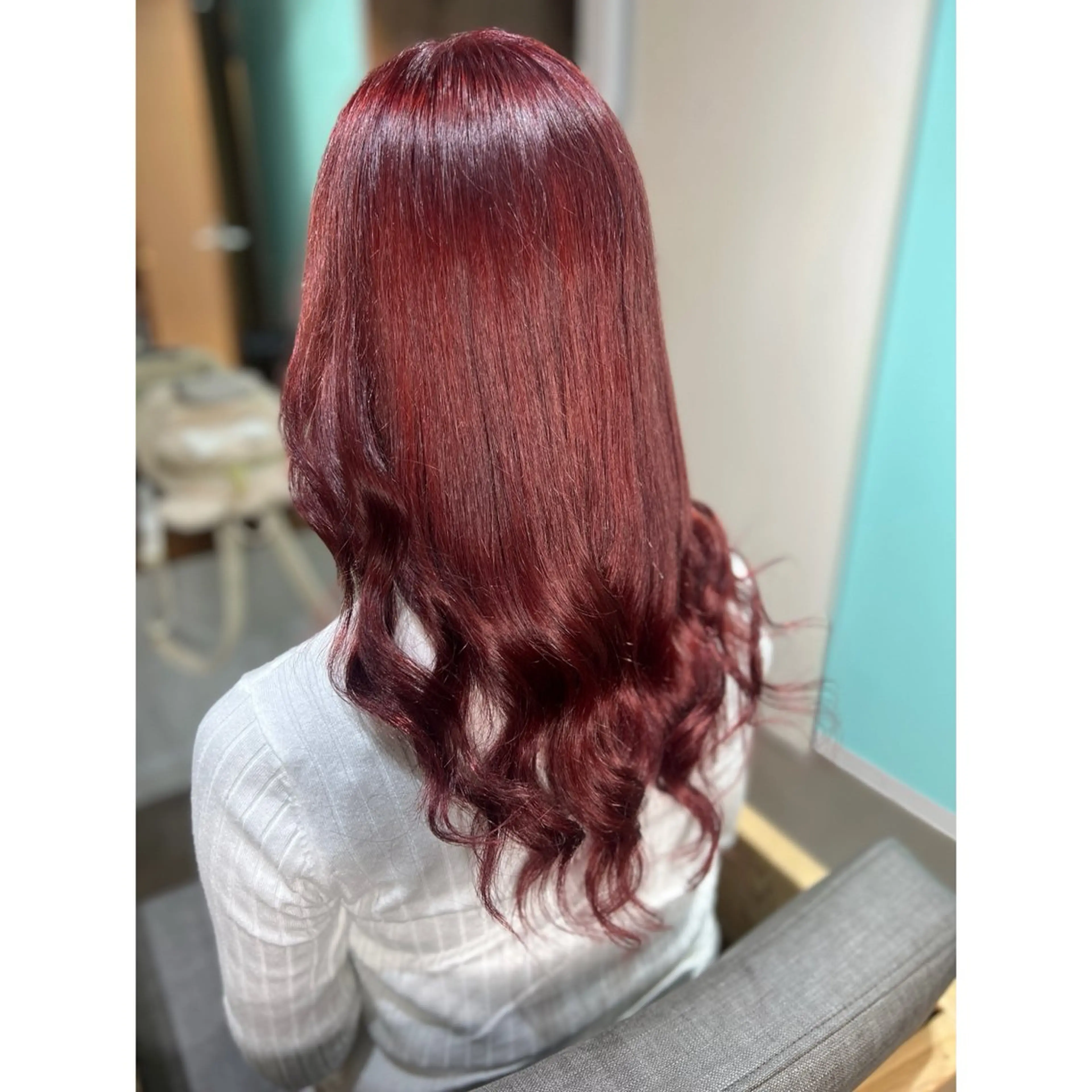 ⚡️似合わせカット+透明感カラー+補修トリートメント⚡️の写真