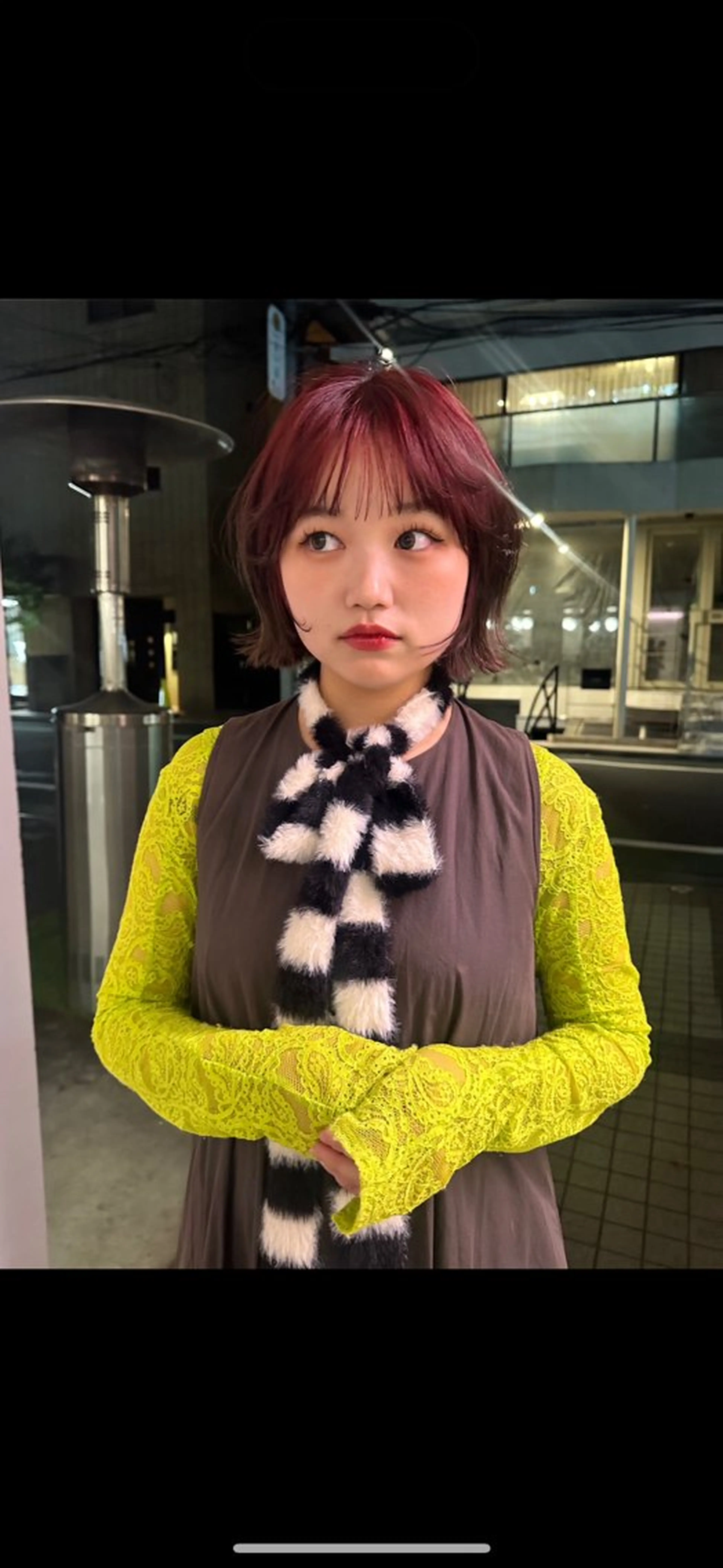 ショート カット ヘアカラー FILMS所属・レイヤーボブ★ cocomoのヘアスタイル