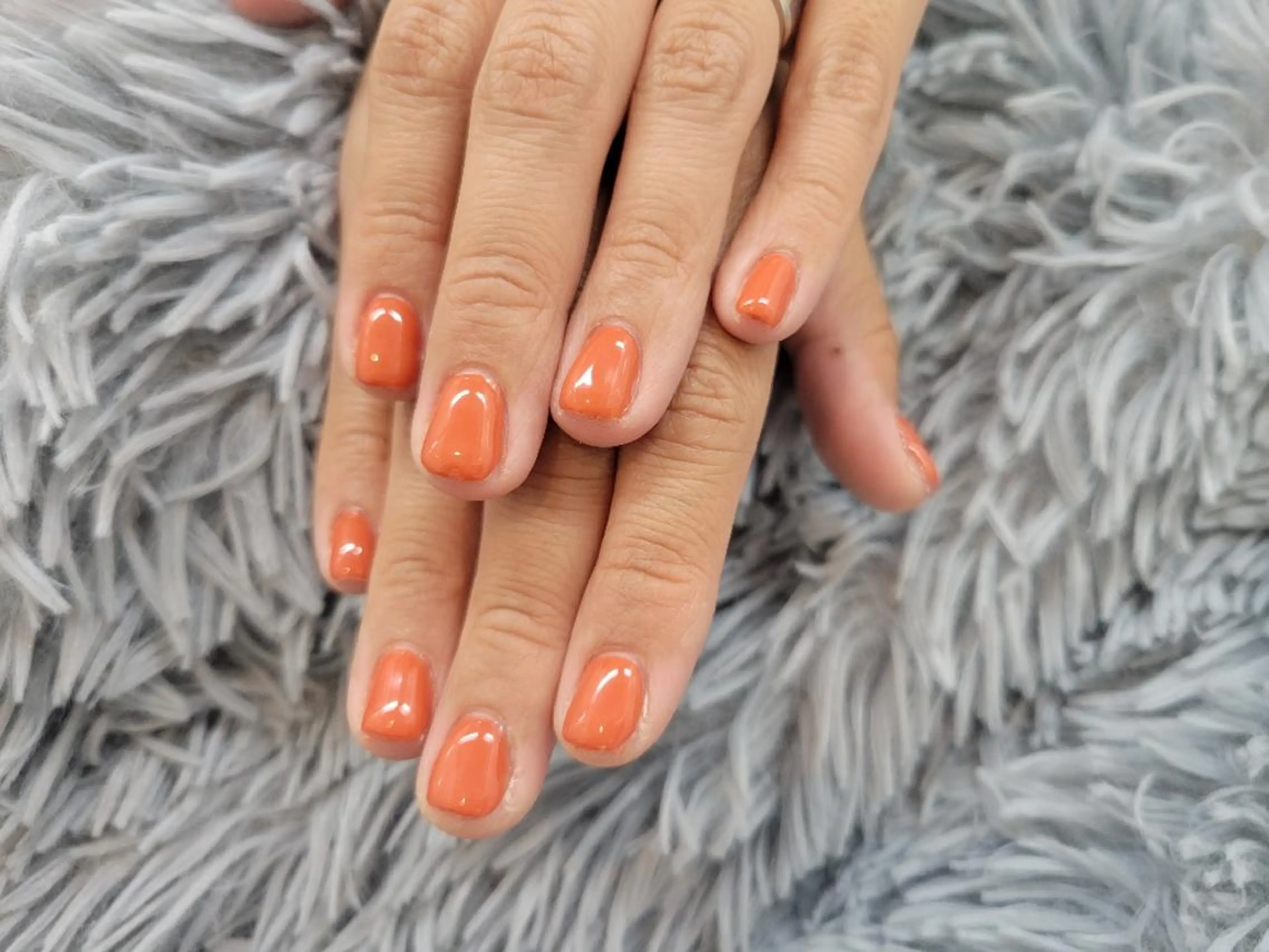 ネイル ワンカラーネイル ノームロア所属・Gnomes loaのネイルデザイン