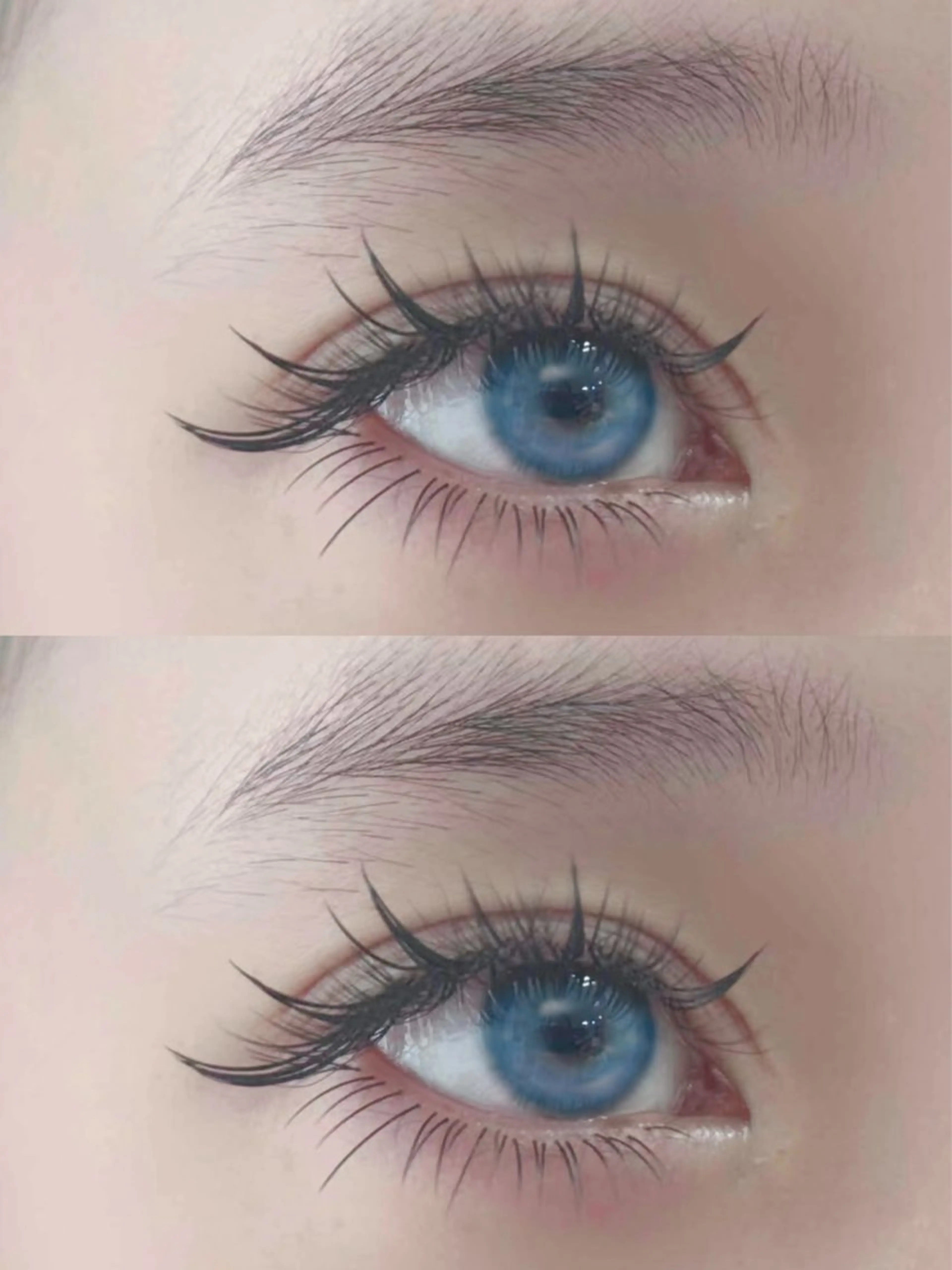 マツエク・マツパ 付け放題 バインドロック カラーマツエク フラットラッシュ 韓国風マツエク マツエク M salon アイラッシュのマツエク・マツパデザイン