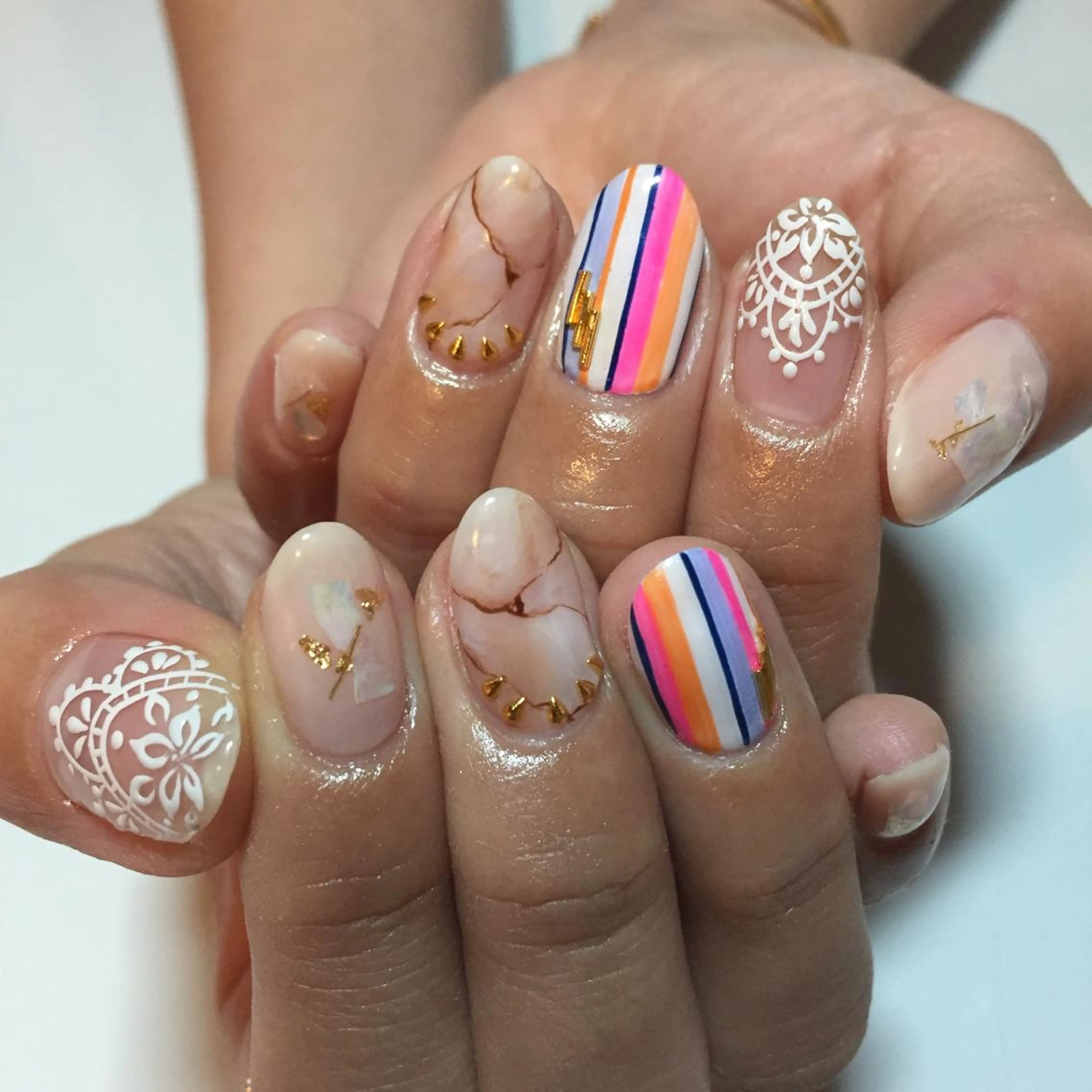 ネイル g-up nail所属・米田 律子のネイルデザイン