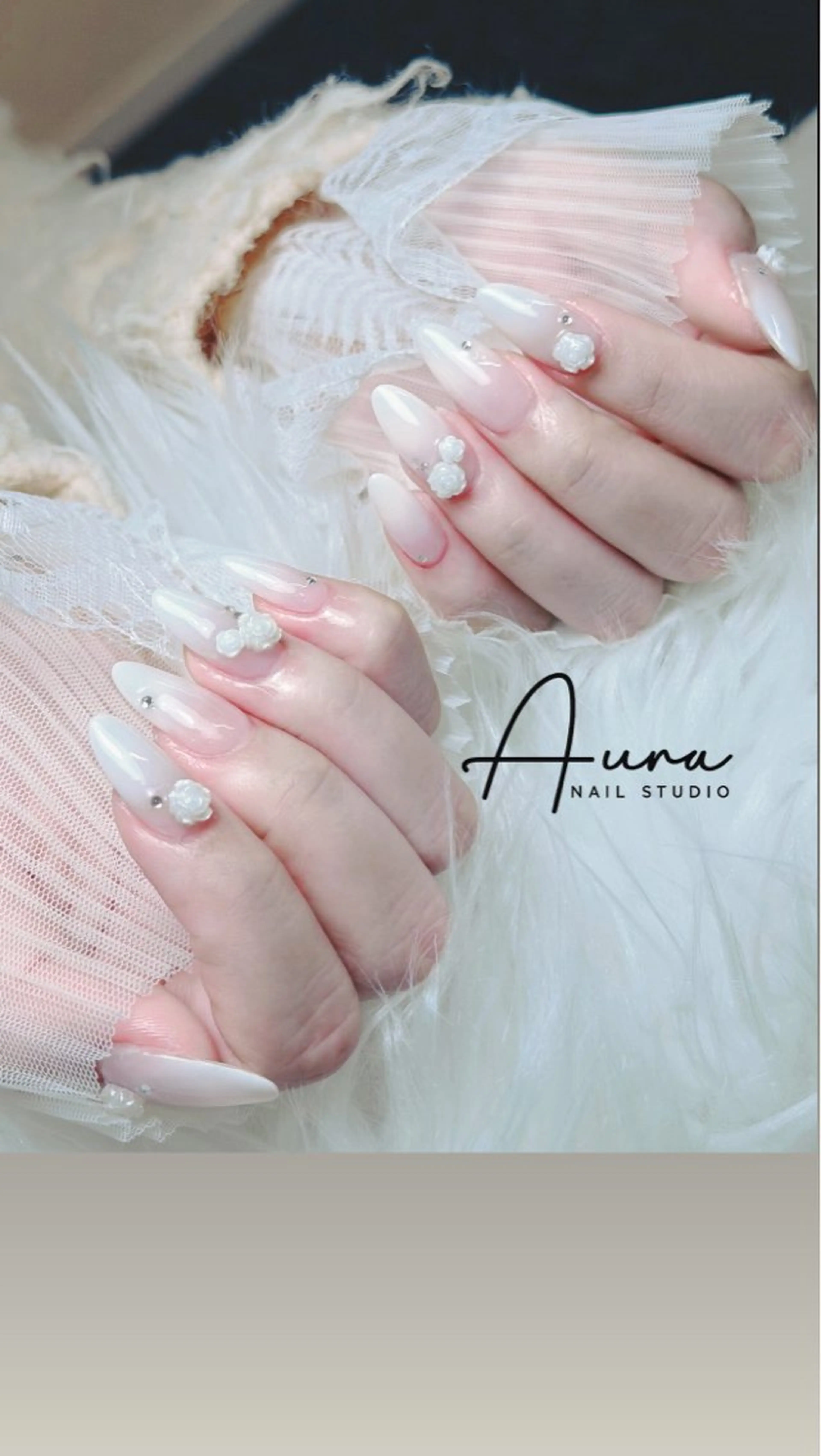 ネイル ハンドネイル Aura Nail HanNaのネイルデザイン