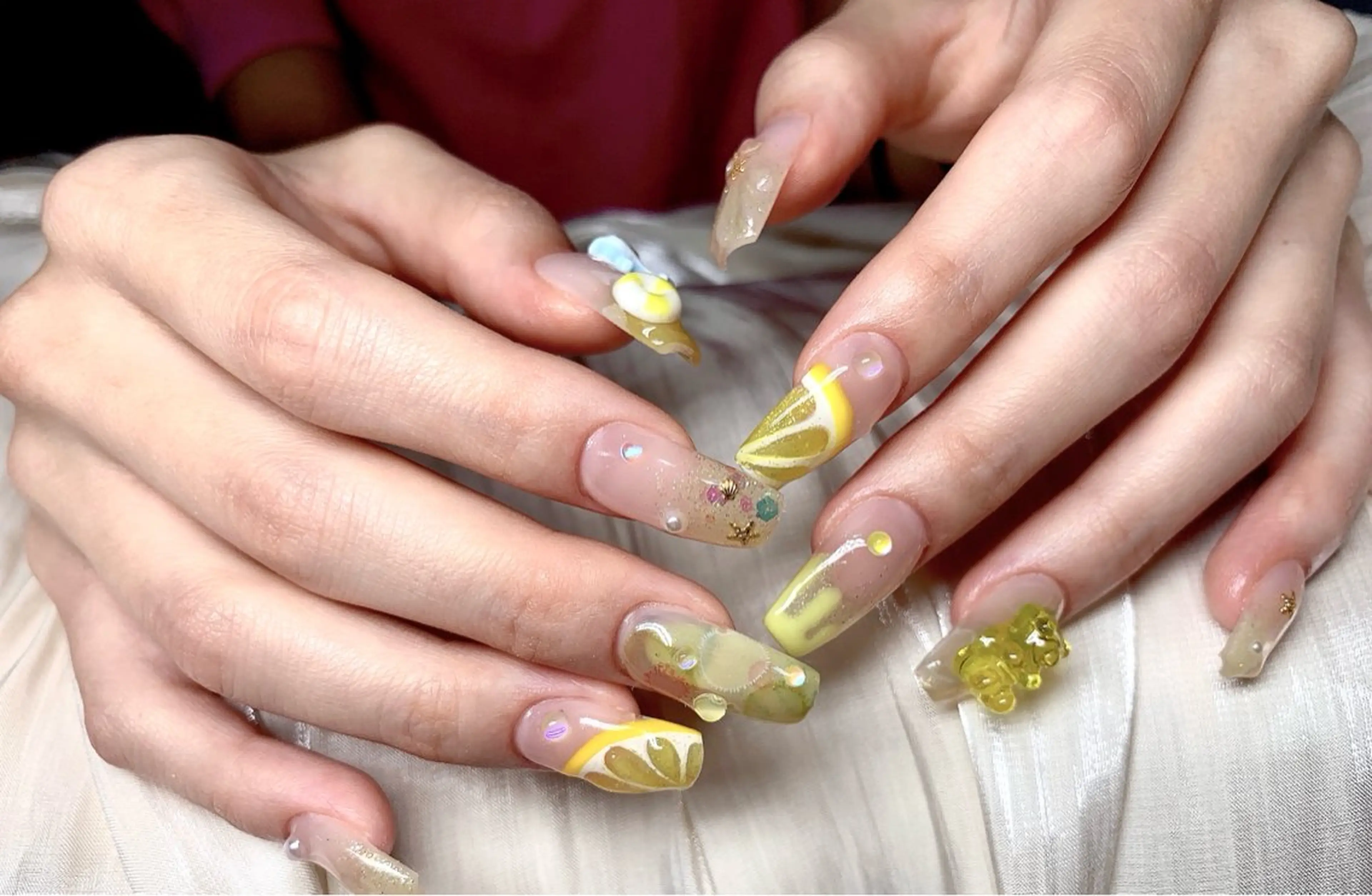 ネイル ゆず秋葉原 Vickyのネイルデザイン