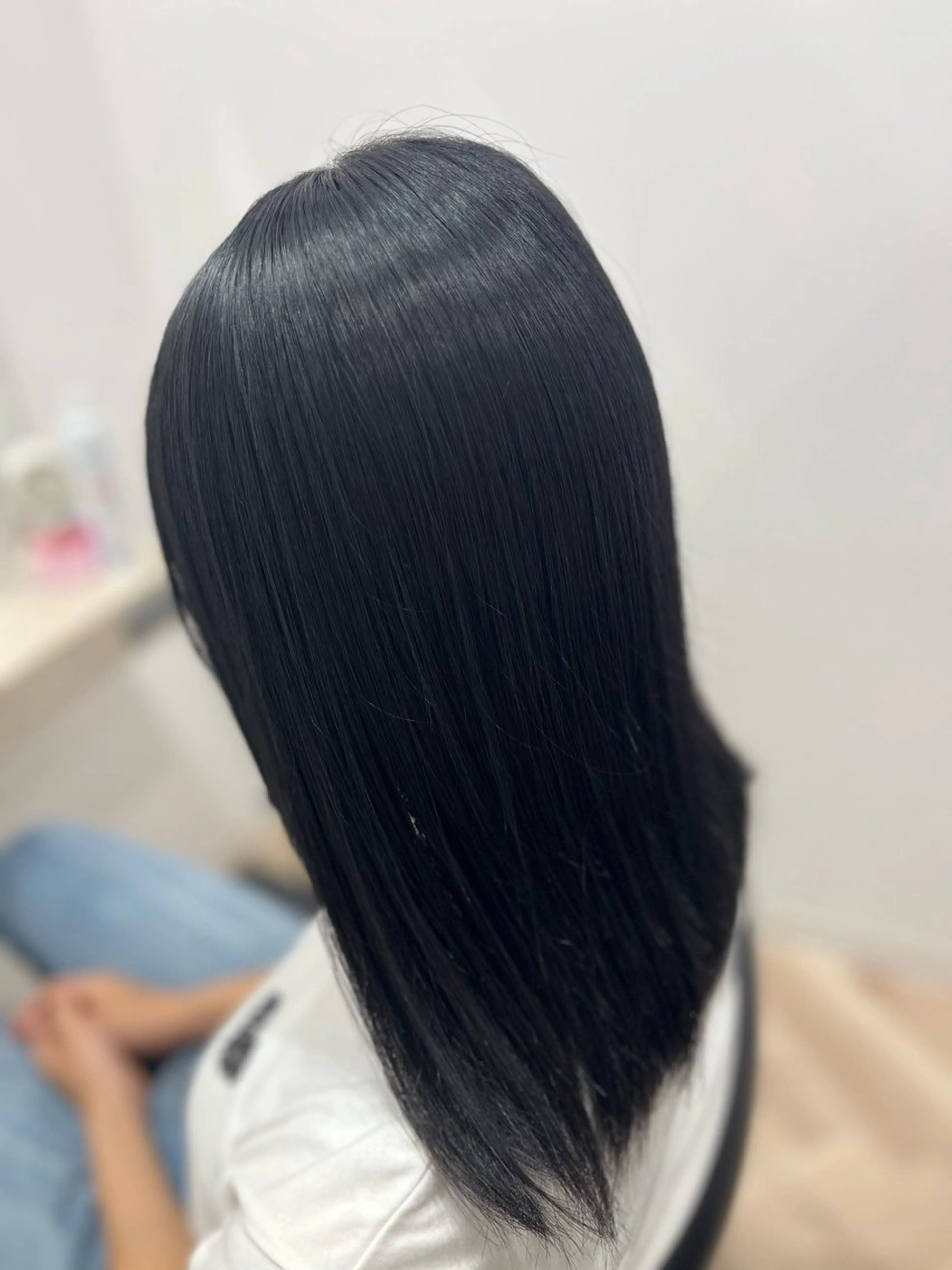 ショート カラー 黒髪 グレーブラック カット ヘアカラー トリートメント 🫧ぷる艶カラー🫧 Yuubi🦩のヘアスタイル