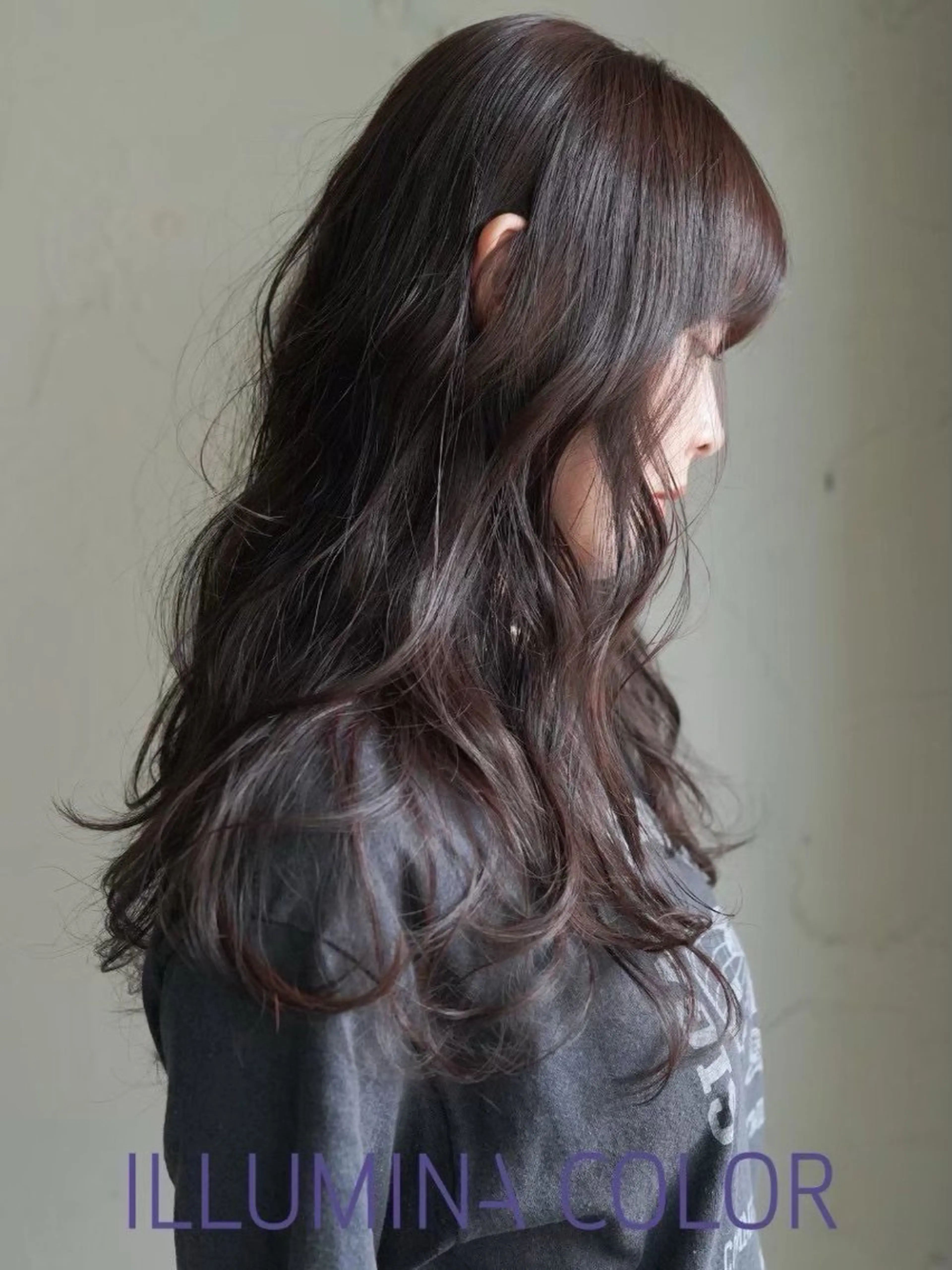 ロング カラー ブラウンカラー ヘアカラー トリートメント あやね 🎀 大濠のヘアスタイル