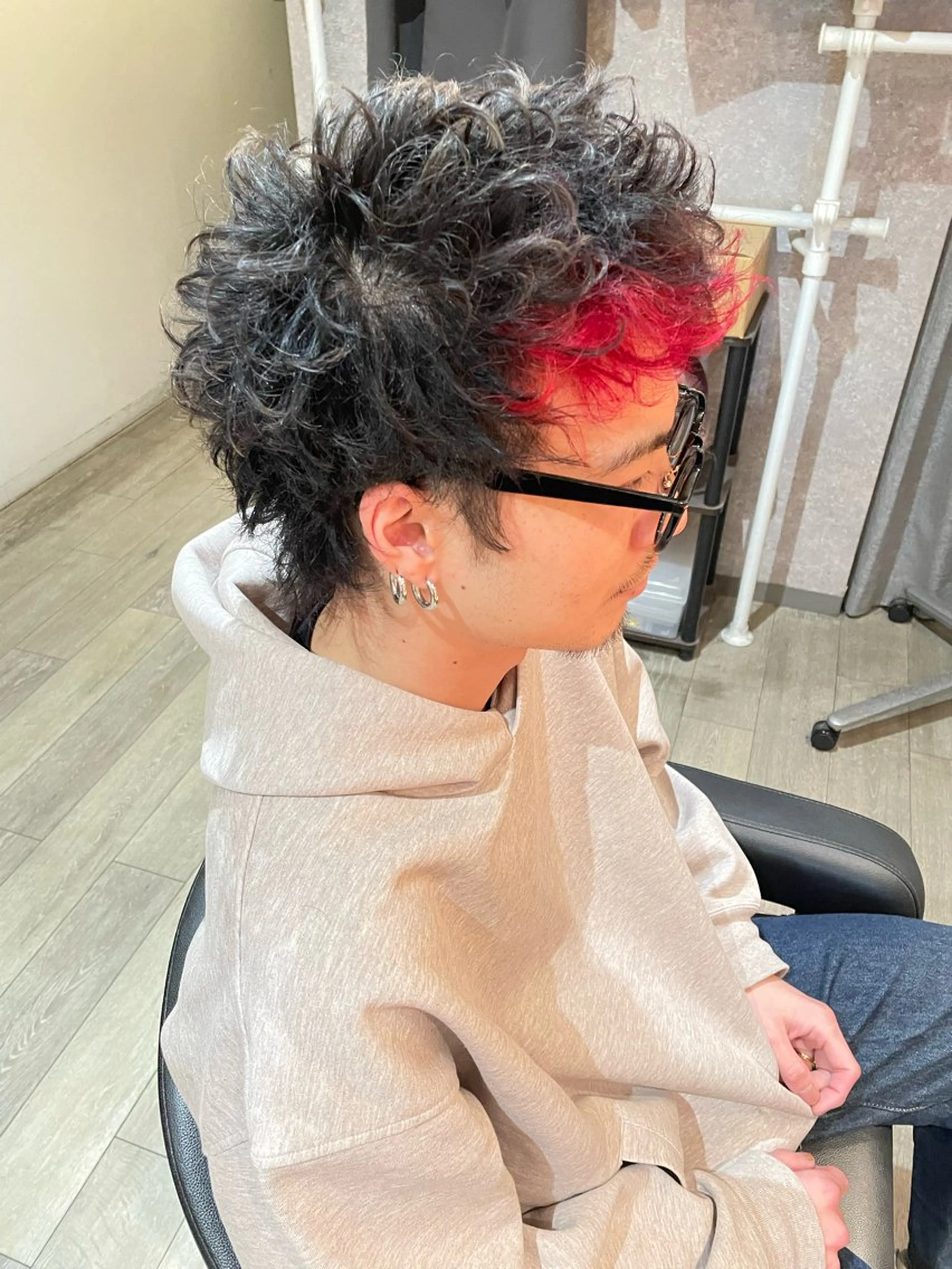 メンズ VII所属・市妙 瑠基のヘアスタイル