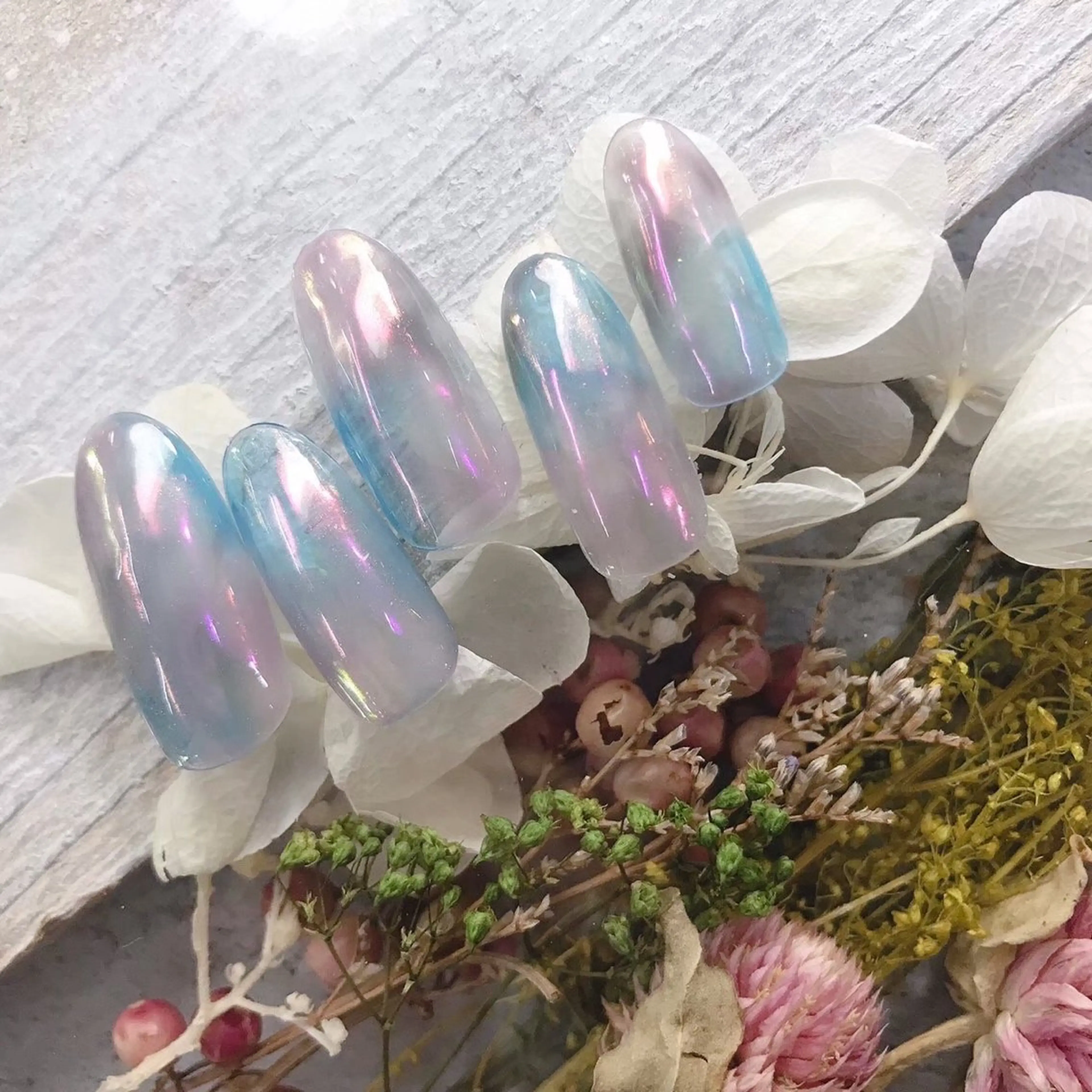 ネイル アートネイル ニュアンスネイル ネイルチップ ハンドネイル ⭐︎休業中の練習⭐︎ JNA認定講師髙橋のネイルデザイン