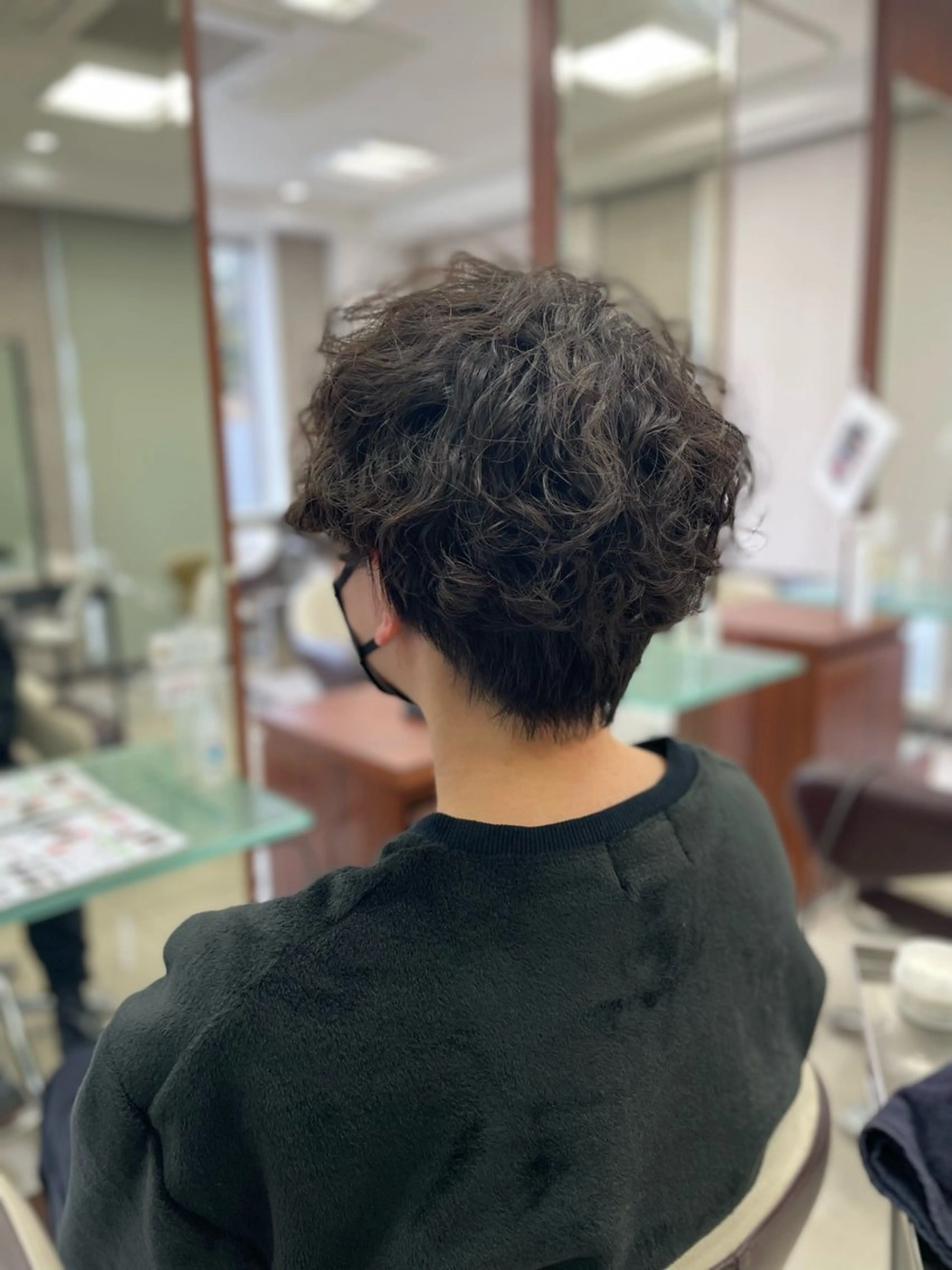 ショート パーマ 牧野 恭平【★髪質改善★】のヘアスタイル