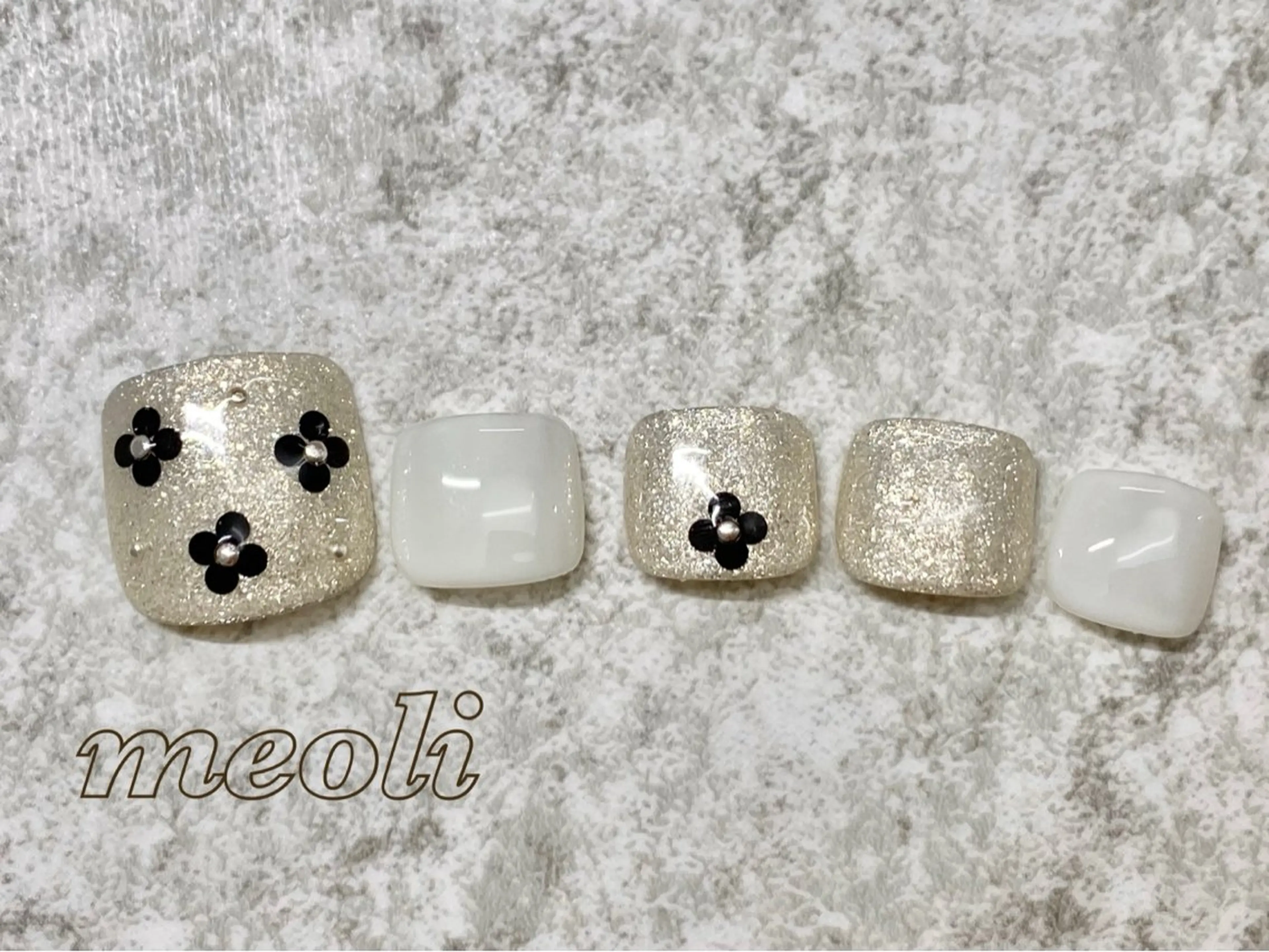 ネイル フットネイル nail salon meoli メグのネイルデザイン