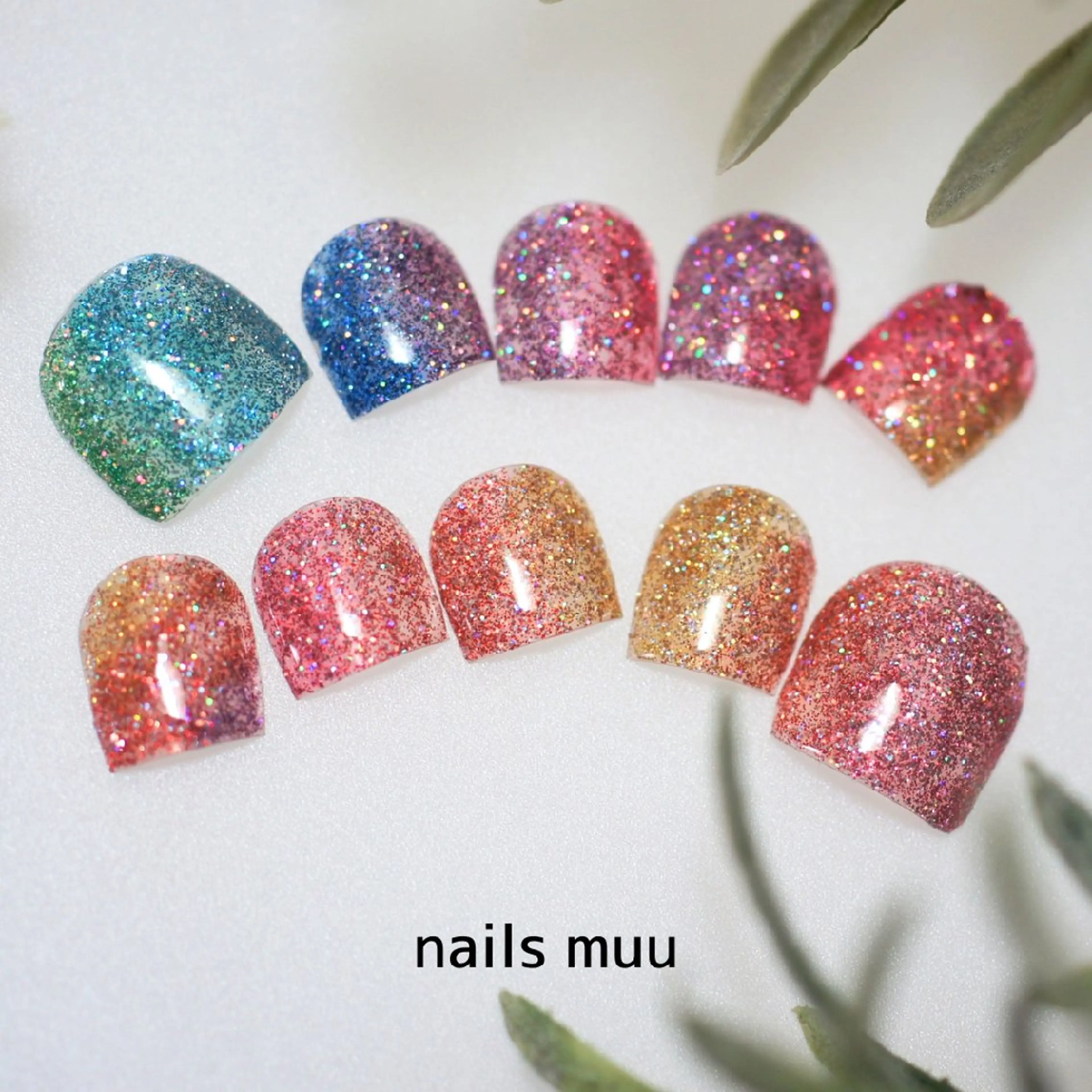 ネイル フラッシュネイル フットネイル フットネイル nails muu まゆのネイルデザイン