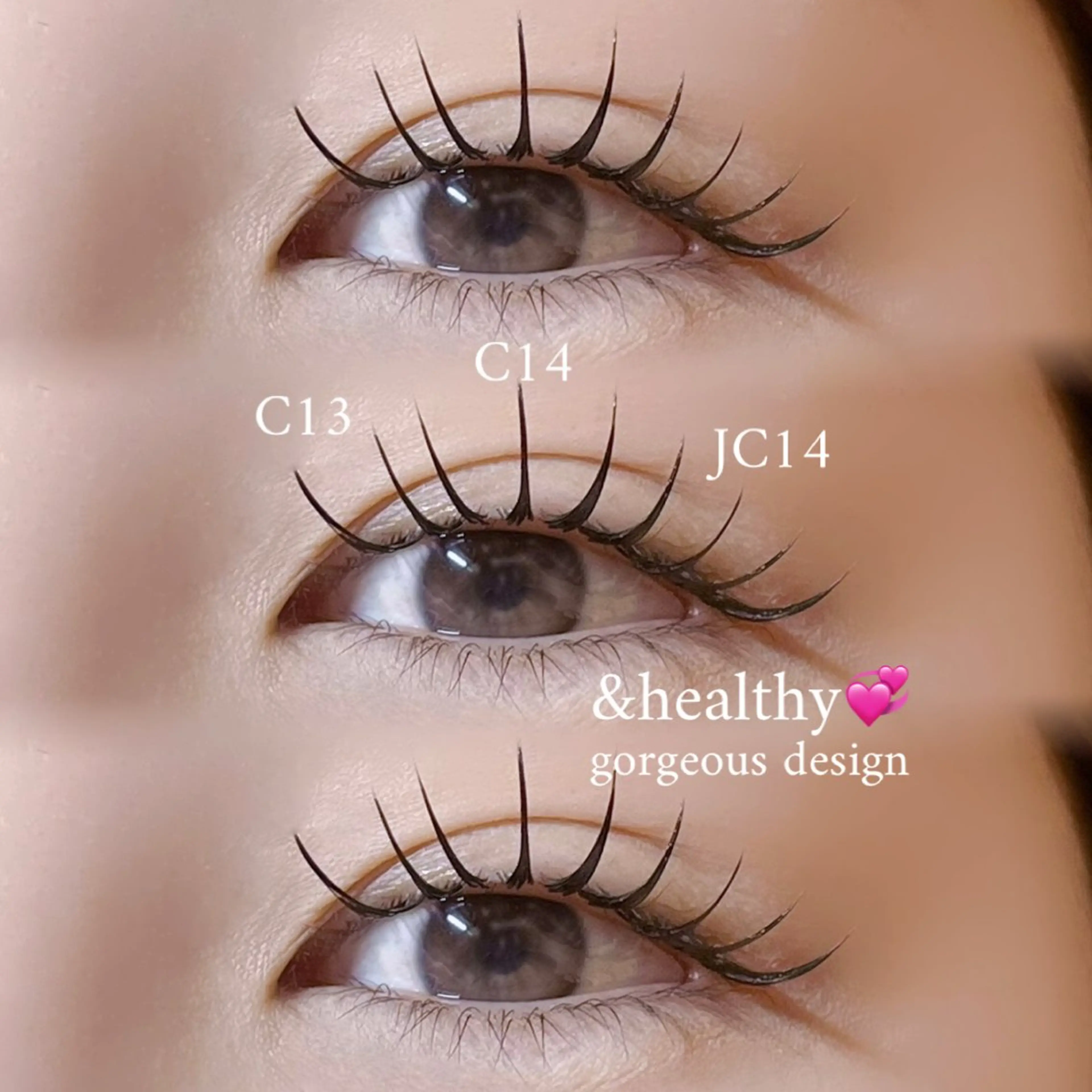 マツエク・マツパ eyemor藤が丘店 服部のマツエク・マツパデザイン