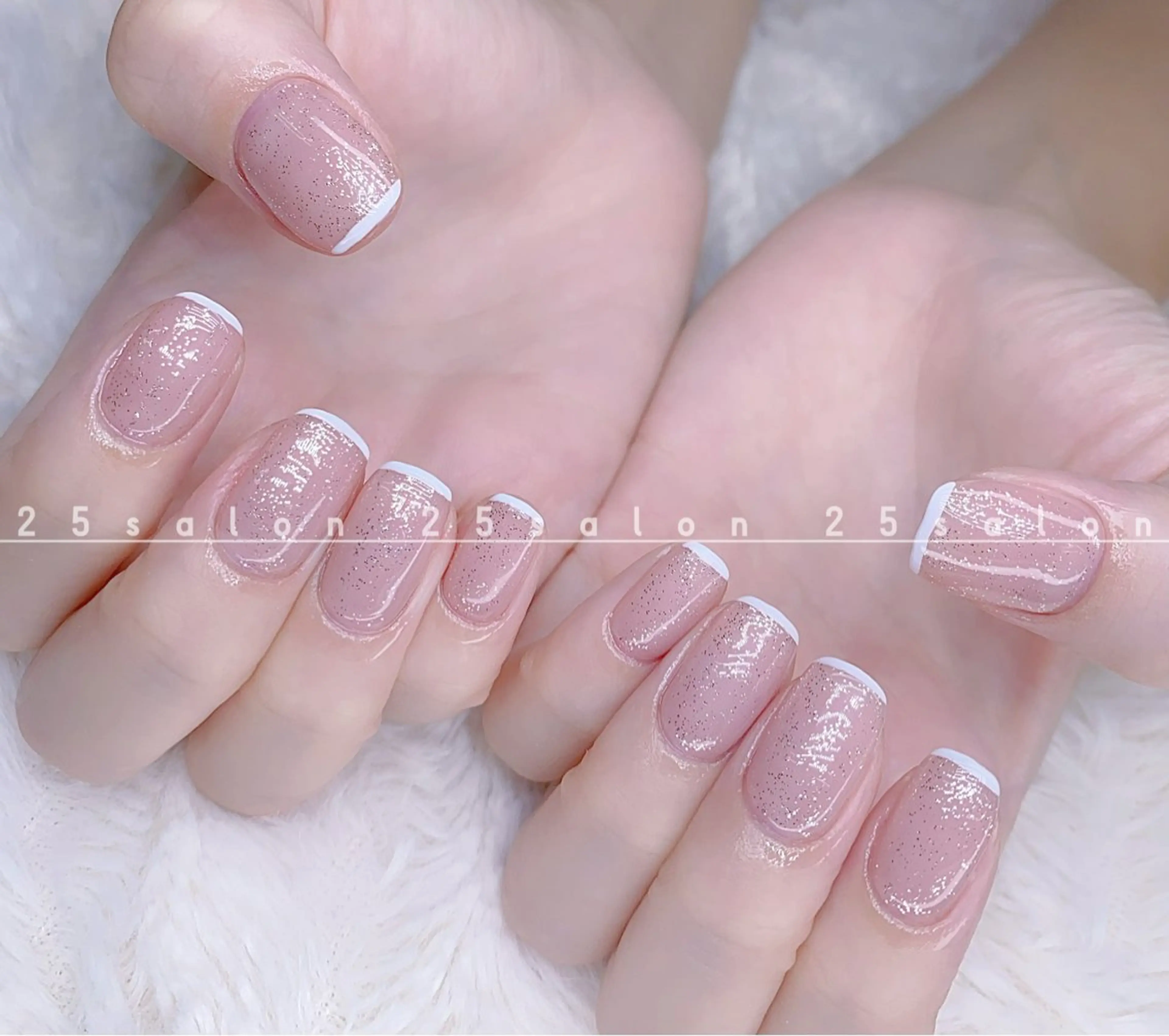 ネイル ジェルネイル 韓国ネイル ニュアンスネイル パラジェル ワンホンネイル 2 5のマツエク・マツパデザイン