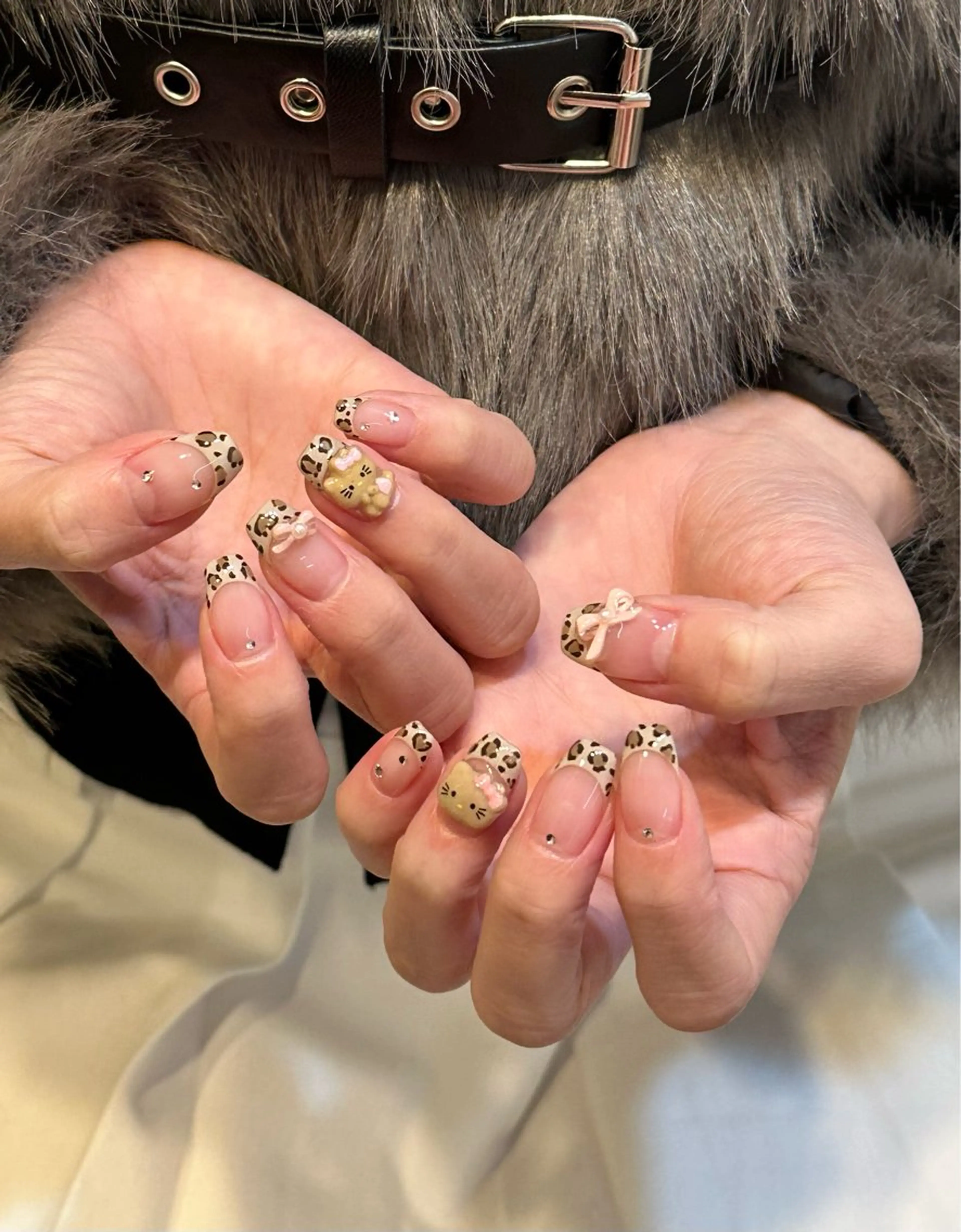 ネイル アニマル柄 ハンドネイル T. Kasumiのネイルデザイン