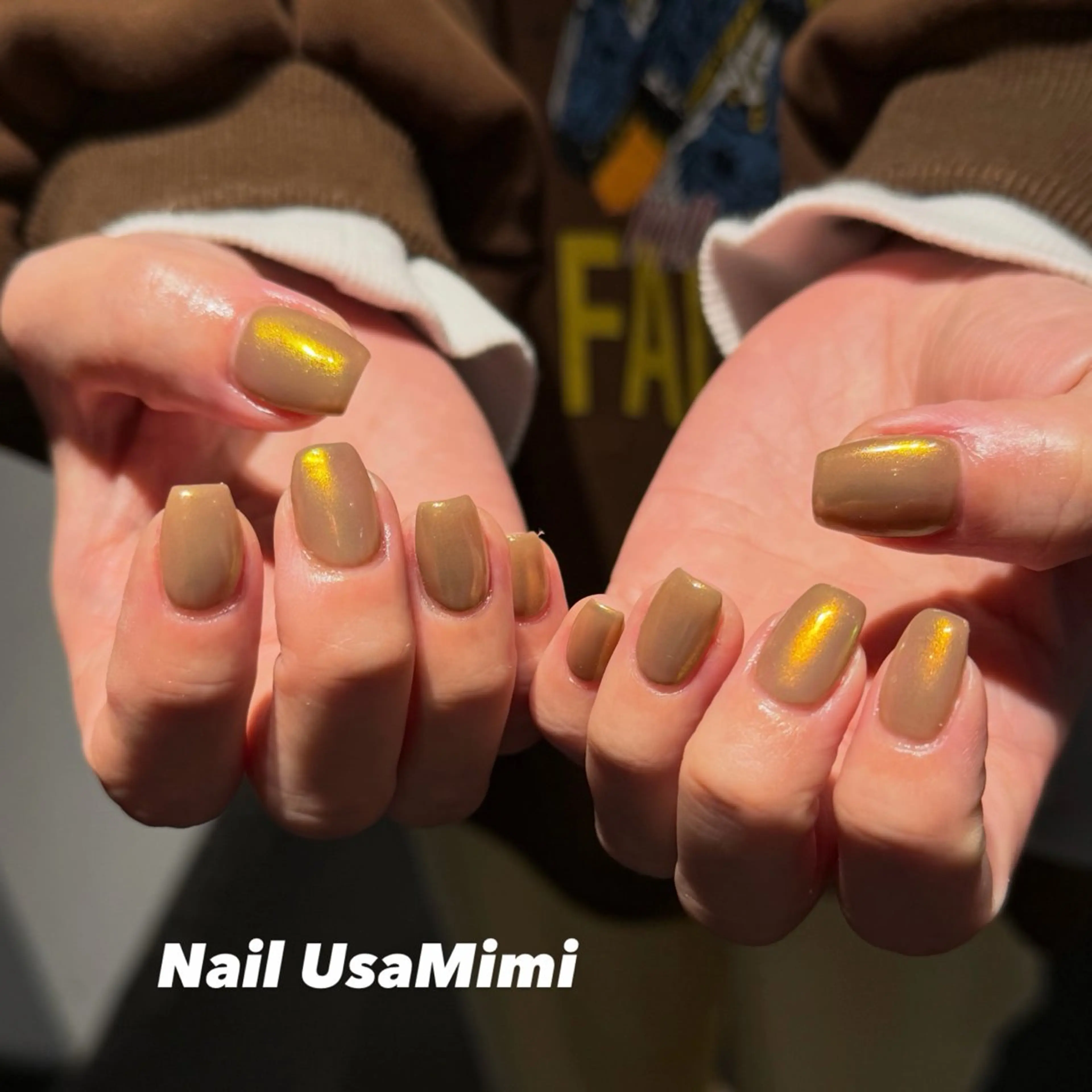 ショート ハンドネイル 本町Nail Usa Mimi  SAKIのネイルデザイン