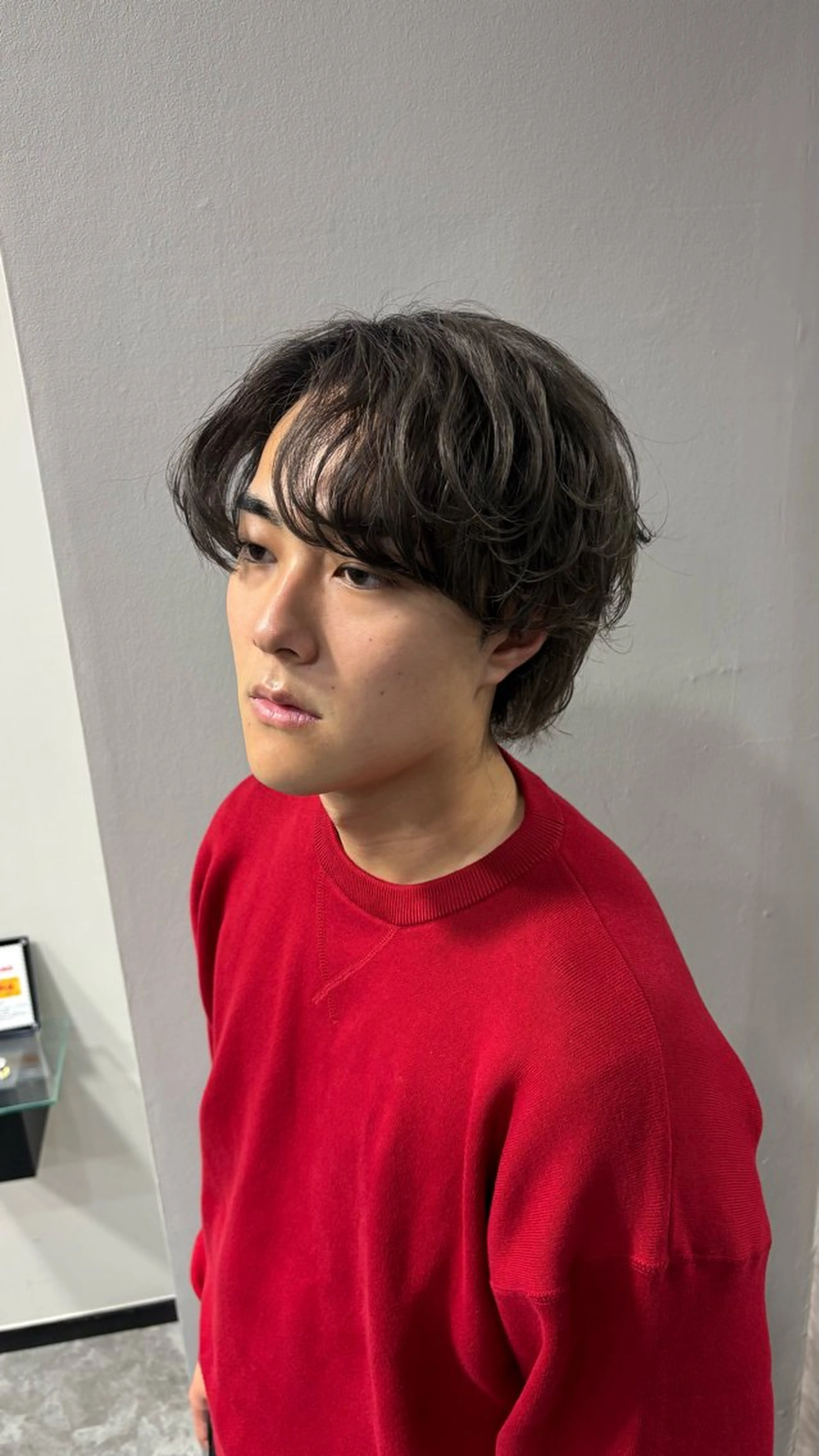 メンズ センターパート フェザーパーマ メンズパーマ カット パーマ Hair Salon LUCEY所属・メンズパーマ/カラ ー/川越/成田最のヘアスタイル