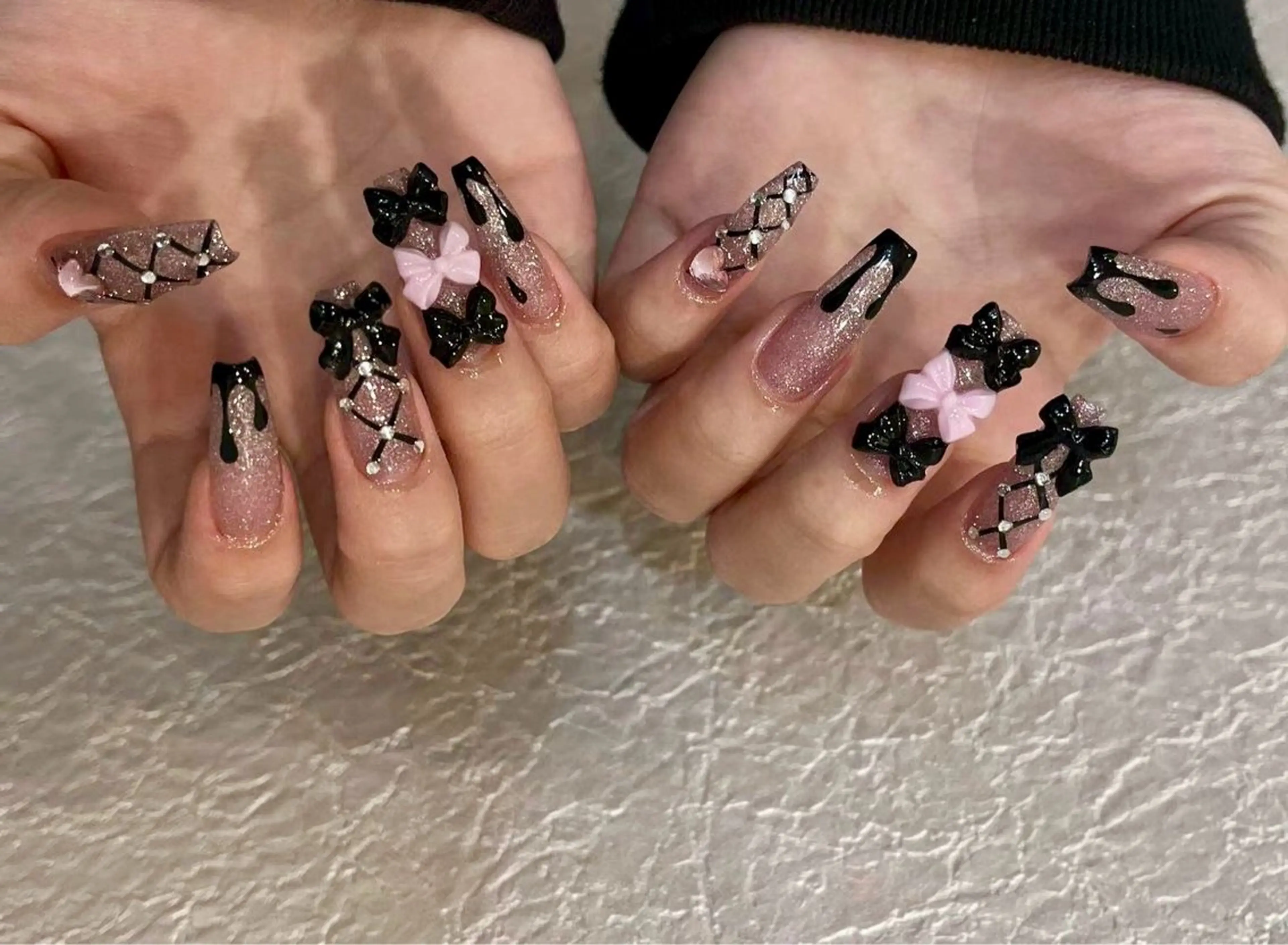 ネイル アートネイル フラワーネイル フットネイル ジェルネイル マグネットネイル Babarla Nailのネイルデザイン