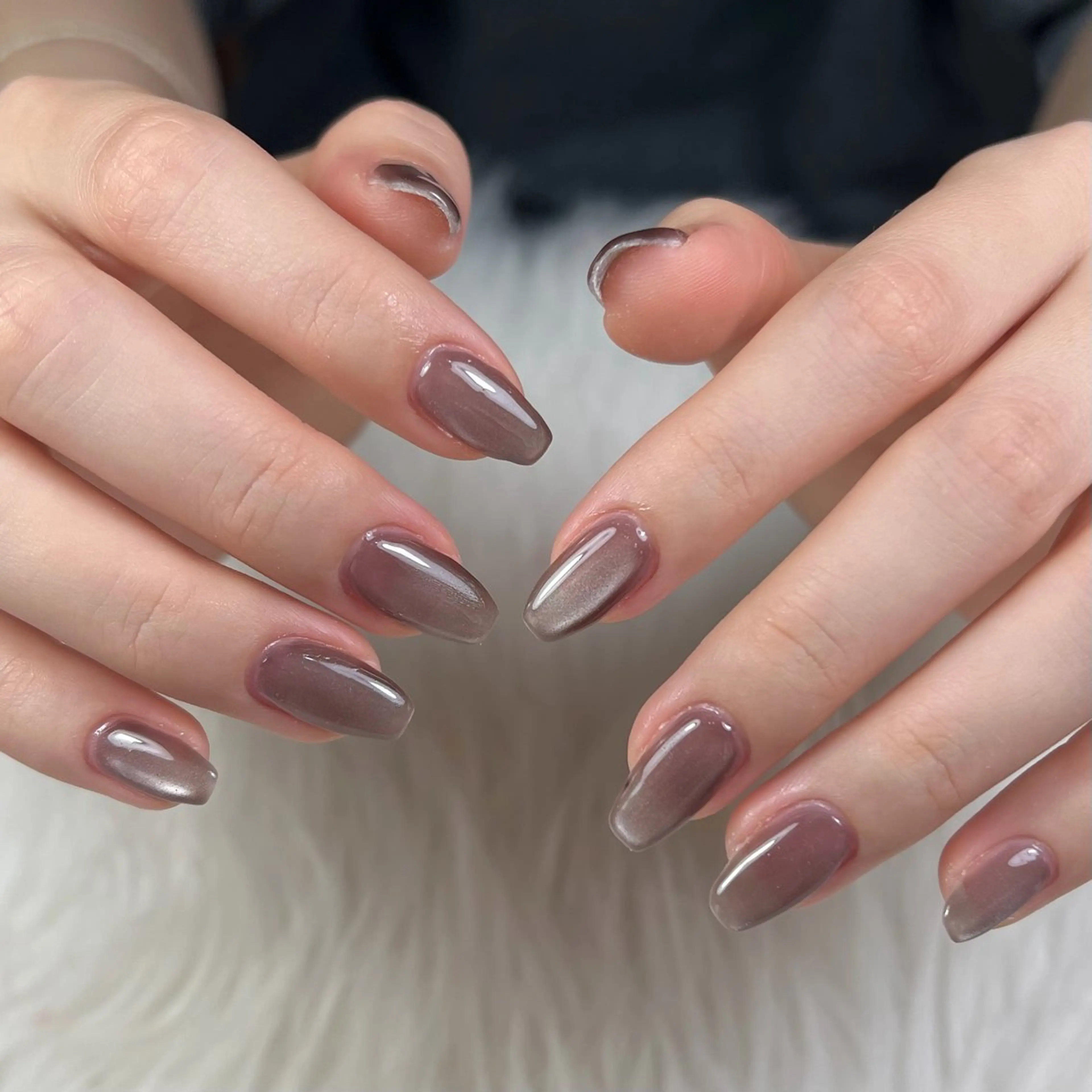 ネイル ハンドネイル 🫧‪Yuri🫧 2月予約受付中🌟のネイルデザイン