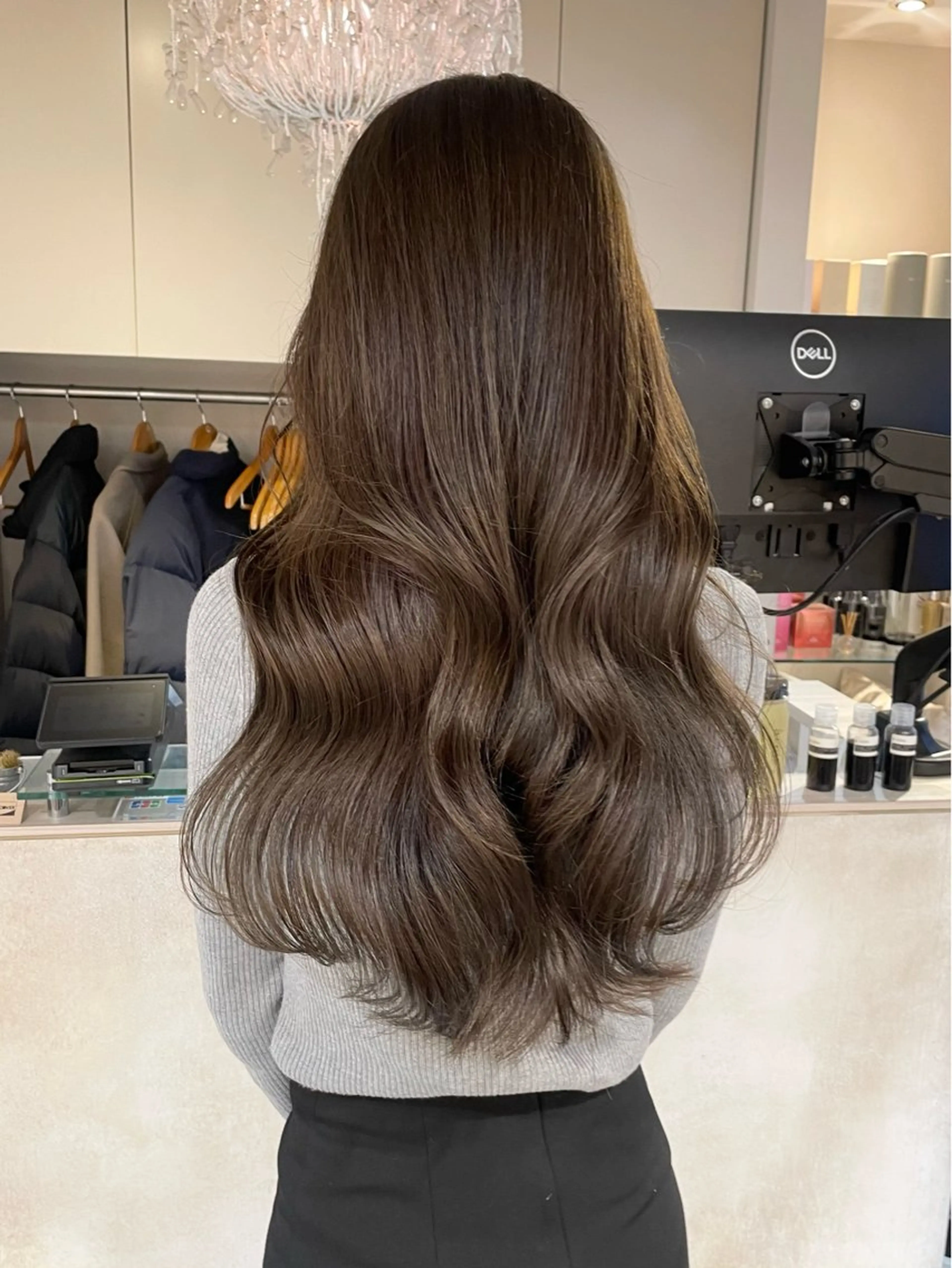 ロング カラー カット ヘアカラー トリートメント 横浜/レイヤーカット /韓国ヘア/佐藤記正のヘアスタイル