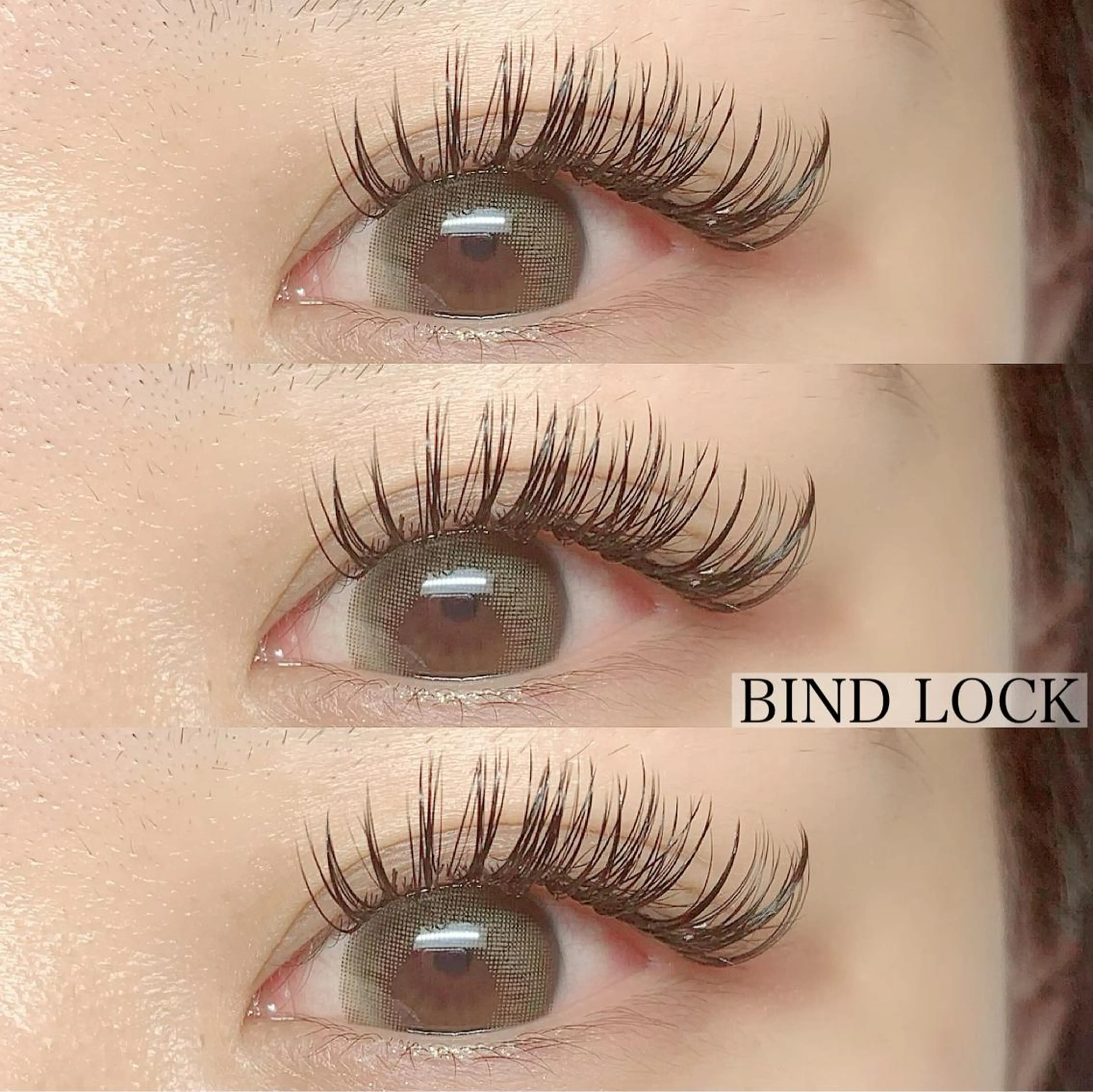 マツエク・マツパ アイブロウ バインドロック 池袋駅韓国風🇰🇷 束感💗Tomoのマツエク・マツパデザイン