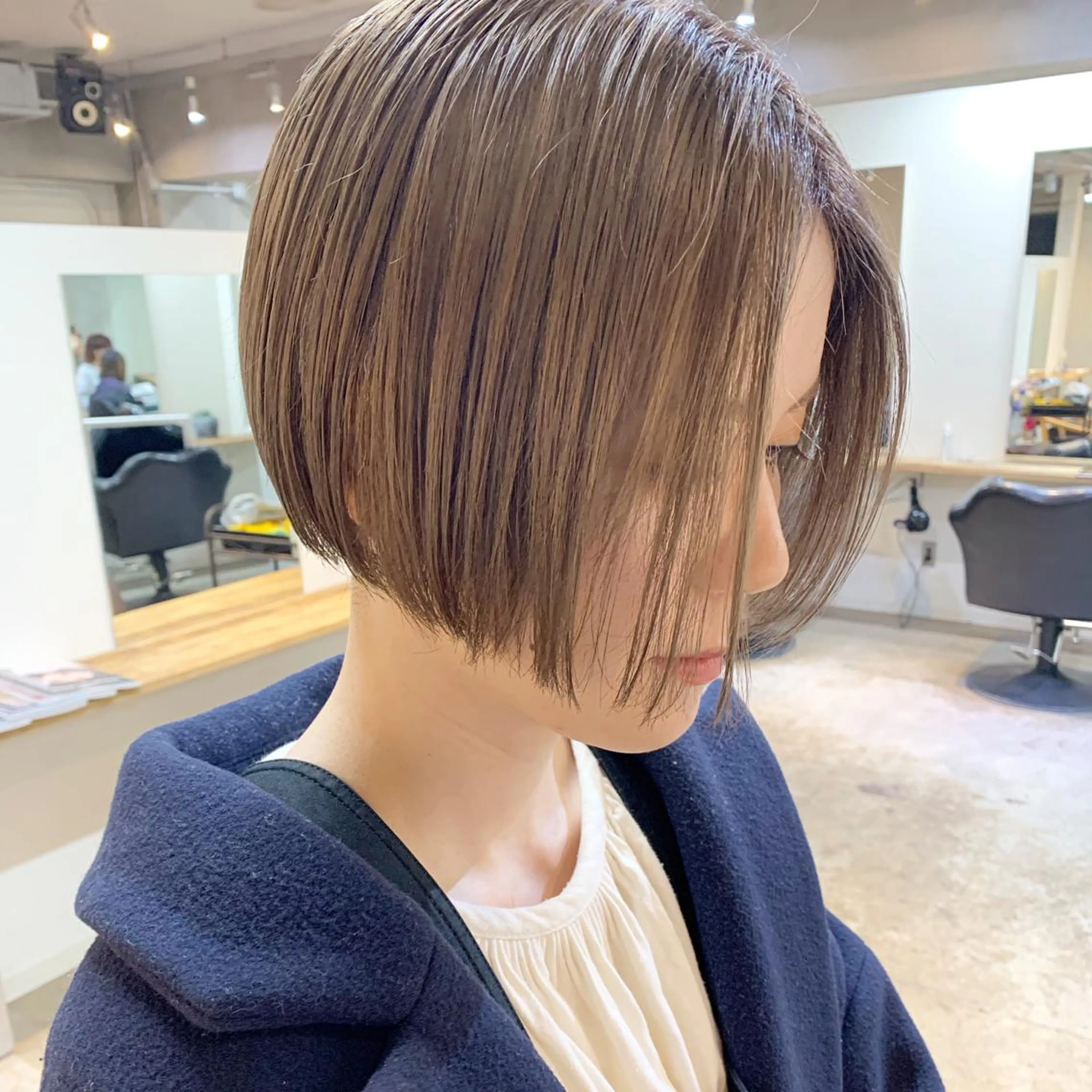 ショート カラー カット ヘアカラー トリートメント 下北沢 soiのヘアスタイル