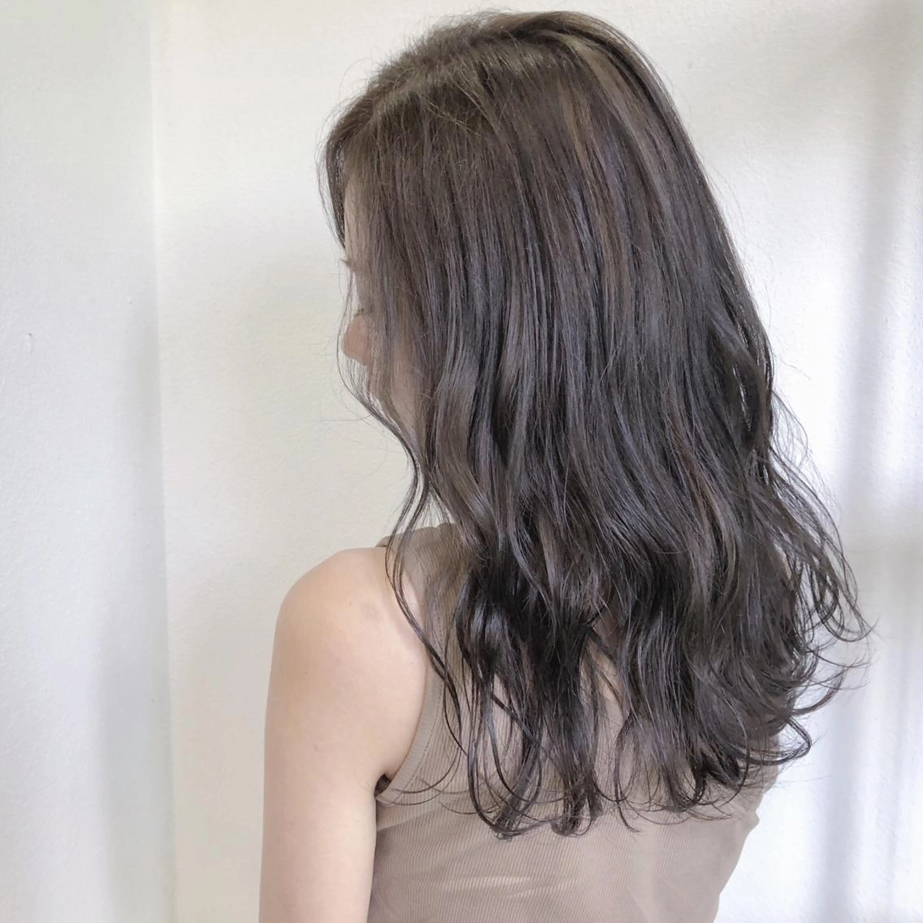 セミロング カラー ヘアアレンジ カット ヘアカラー トリートメント GiseL天神カラー 髪質改善/ブリーチのヘアスタイル