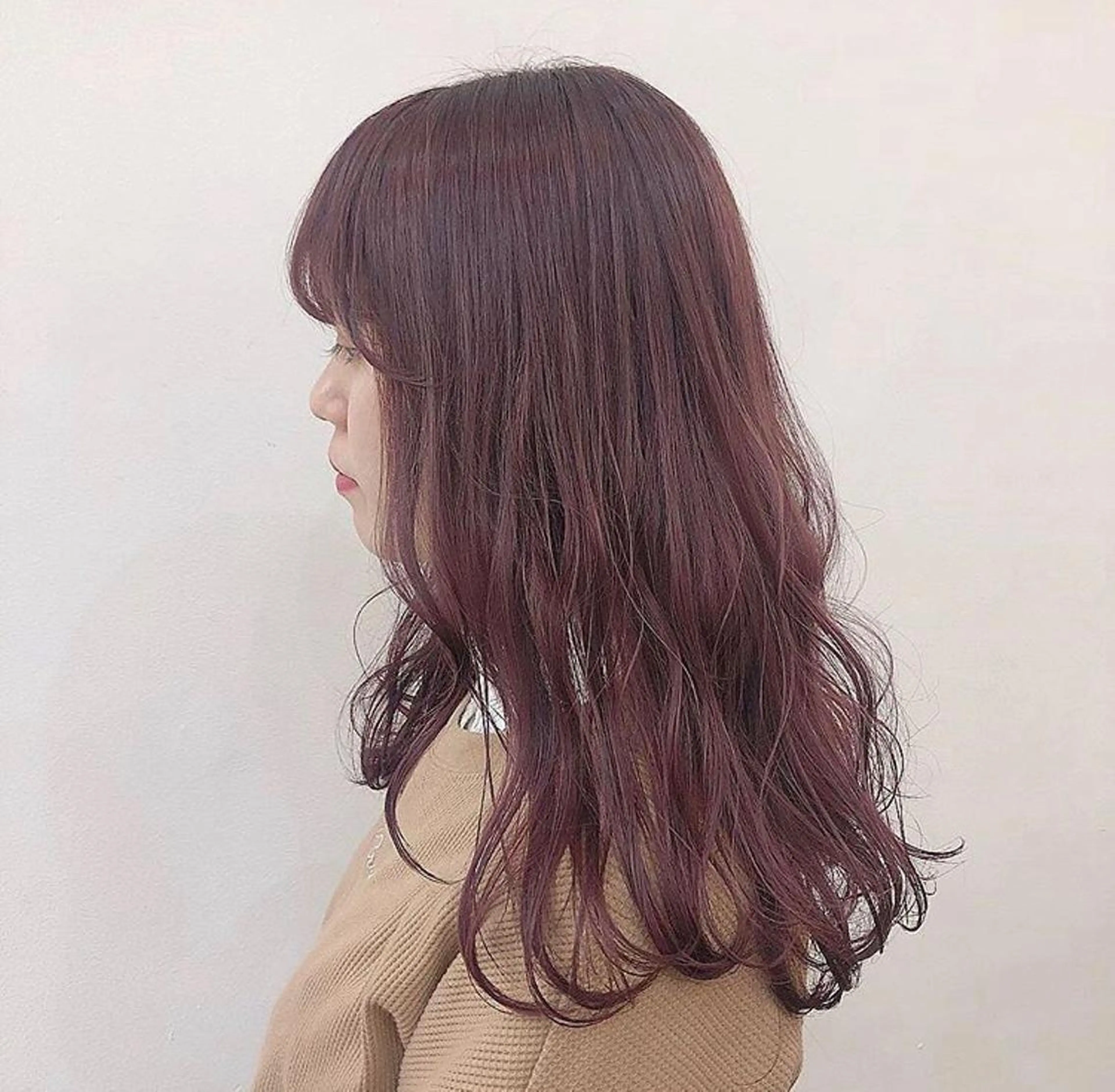 セミロング beauty   beast 西新店のヘアスタイル