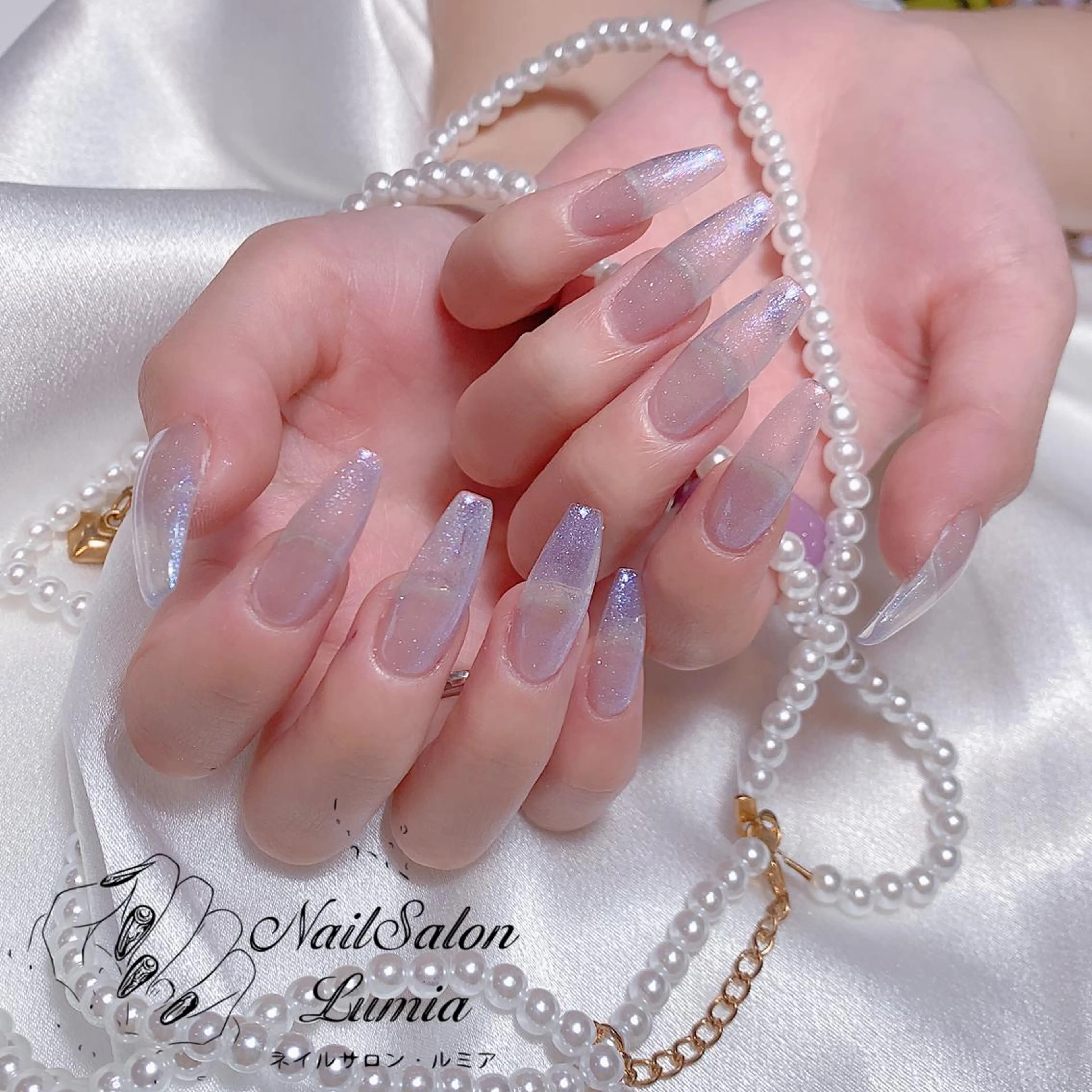 ネイル ハンドネイル ネイルサロン ルミア Lumia 店長のネイルデザイン