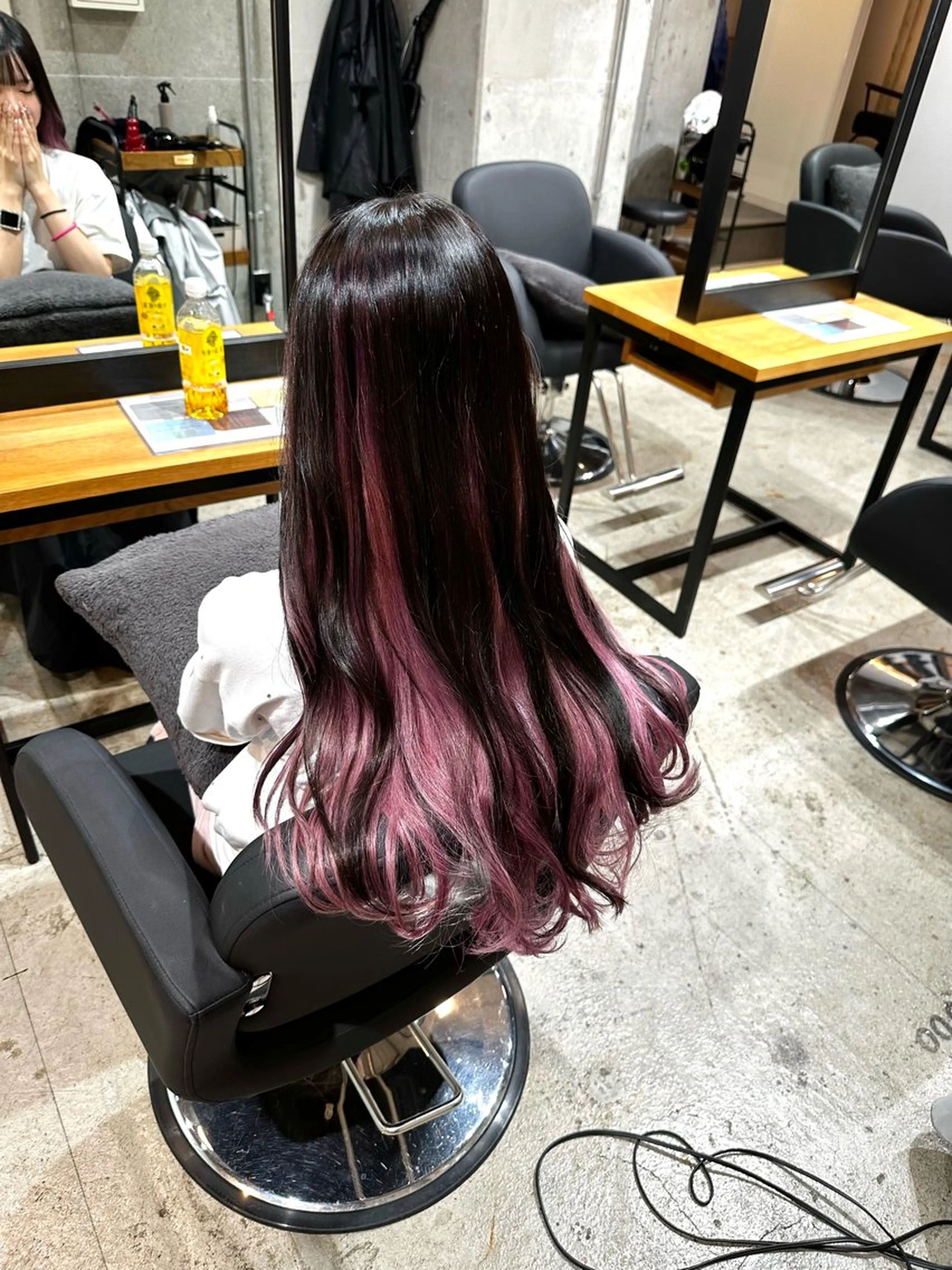 ロング カラー カット ヘアカラー トリートメント ✨髪質改善/ブリーチ /ショート高山のヘアスタイル