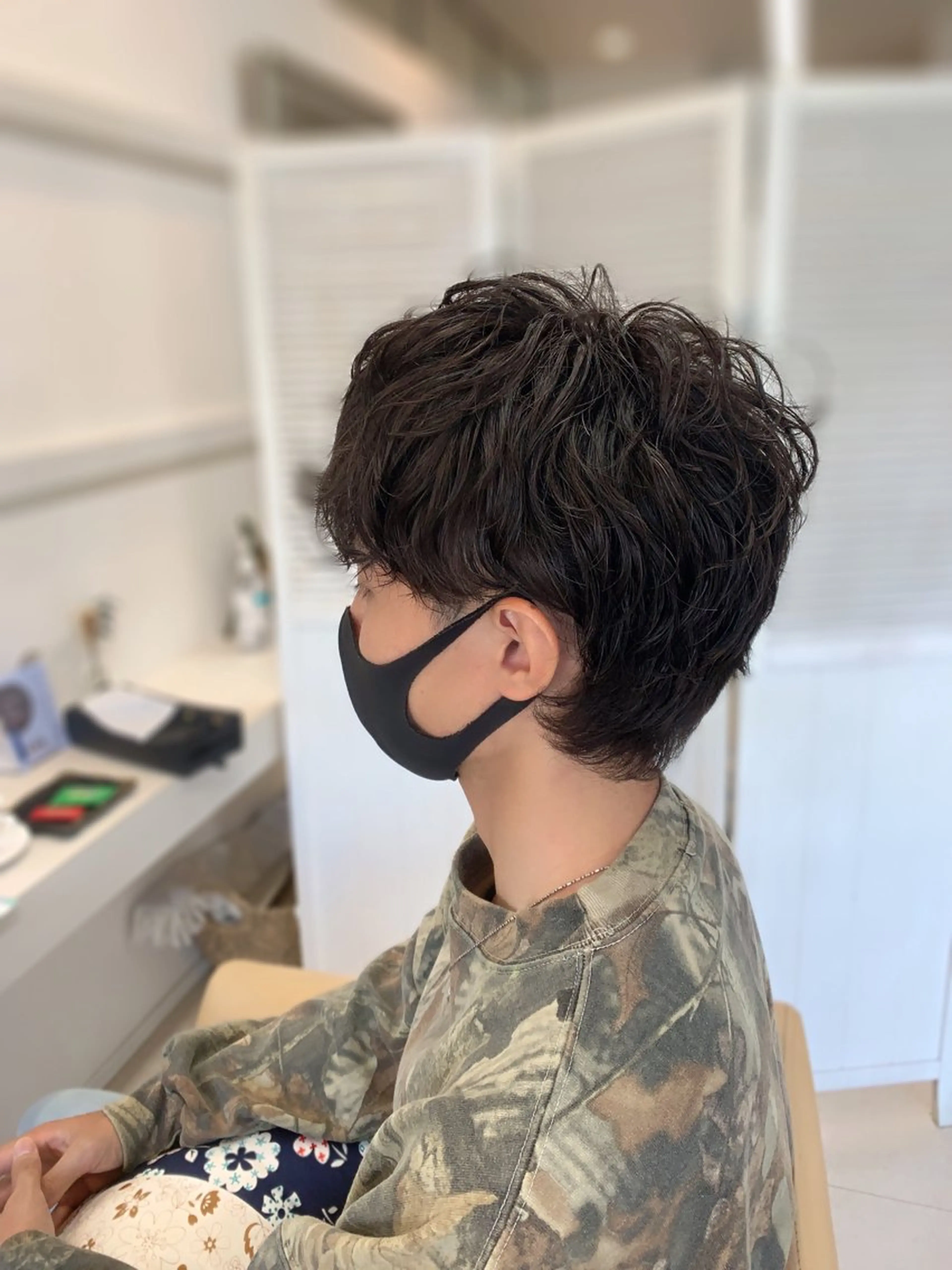 カット+パーマの写真