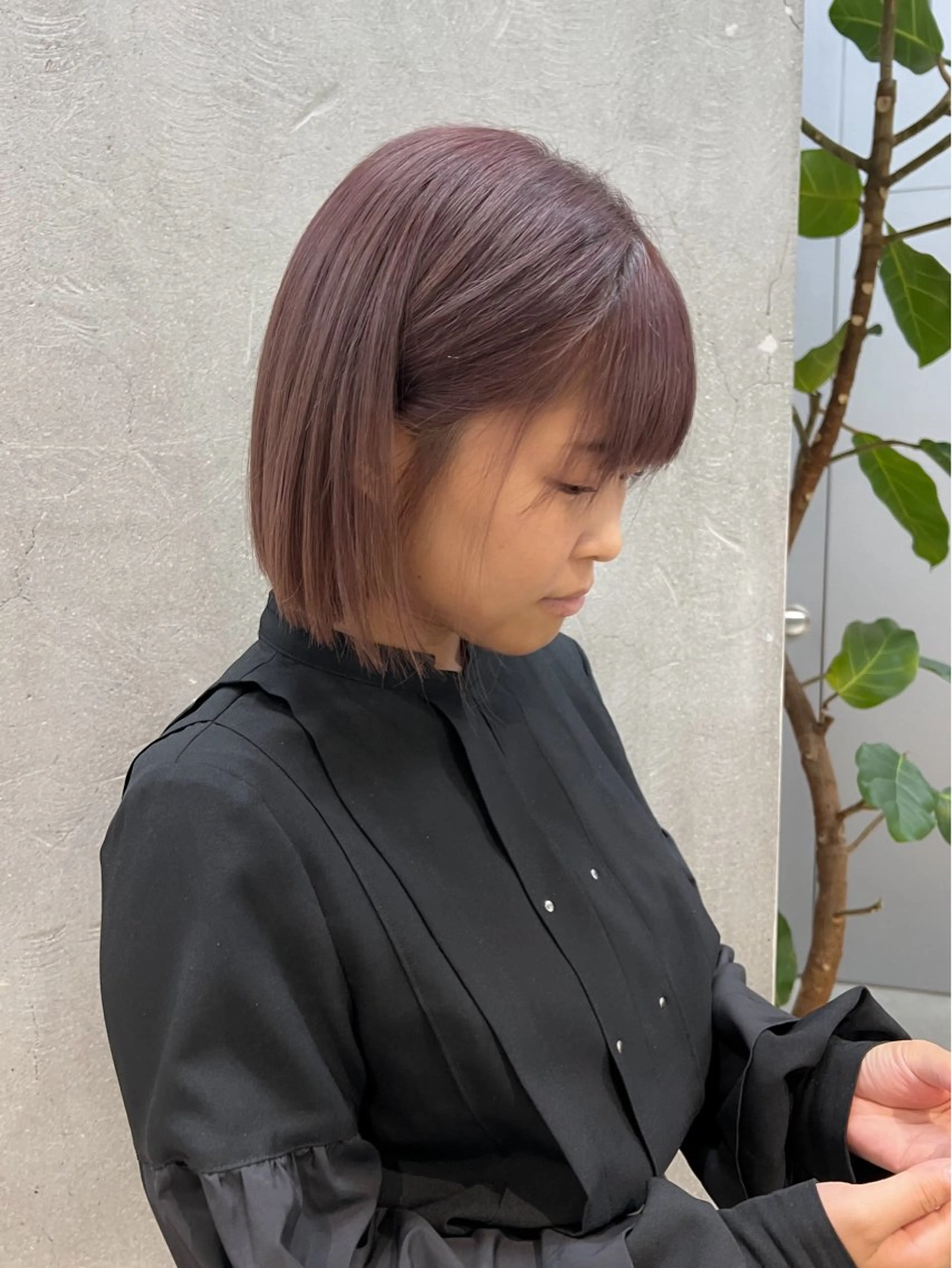 ショート カラー le'a所属・谷町/Le'a /竹原しおなのヘアスタイル