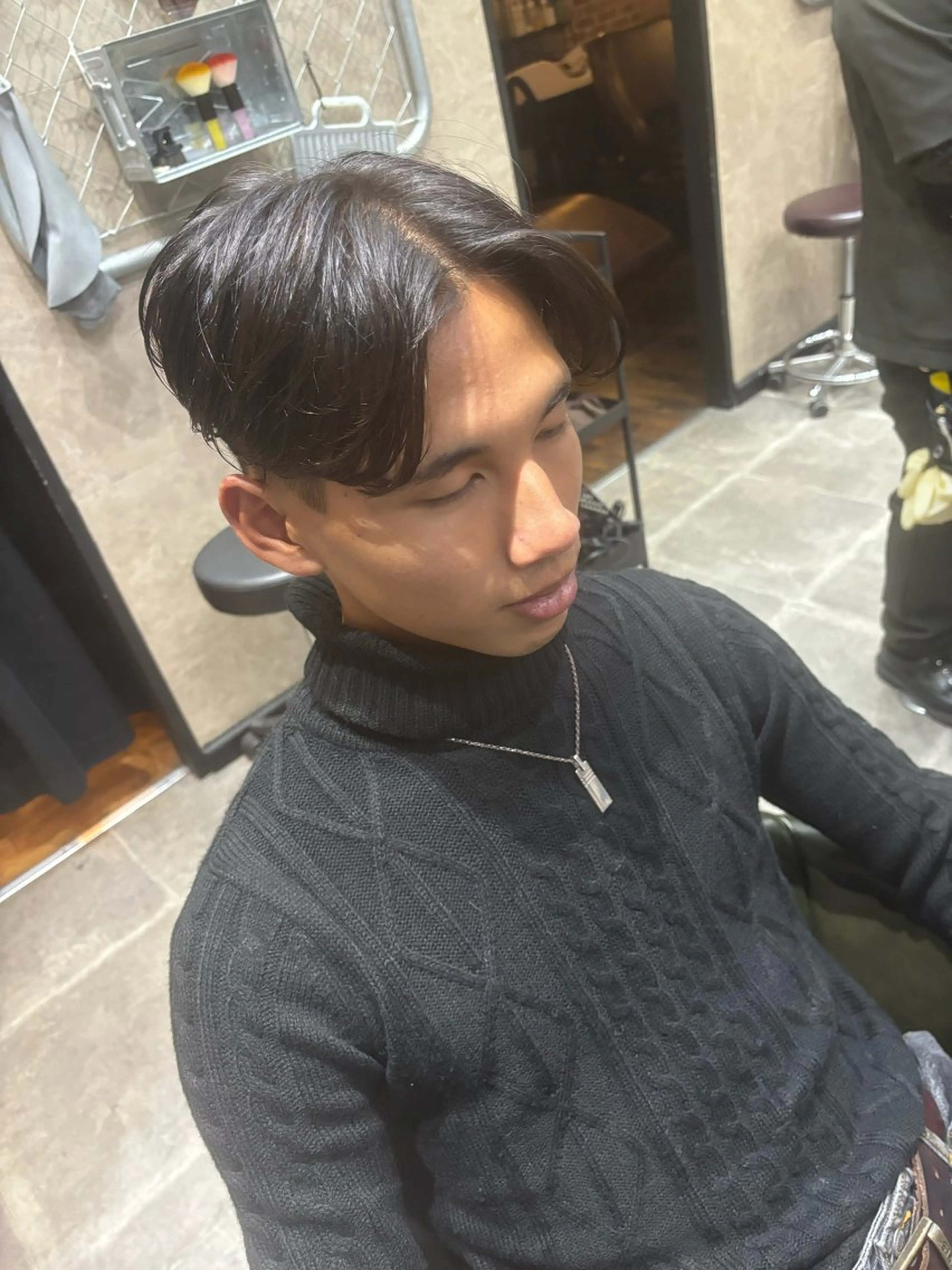 ショート 山中 瞬のヘアスタイル