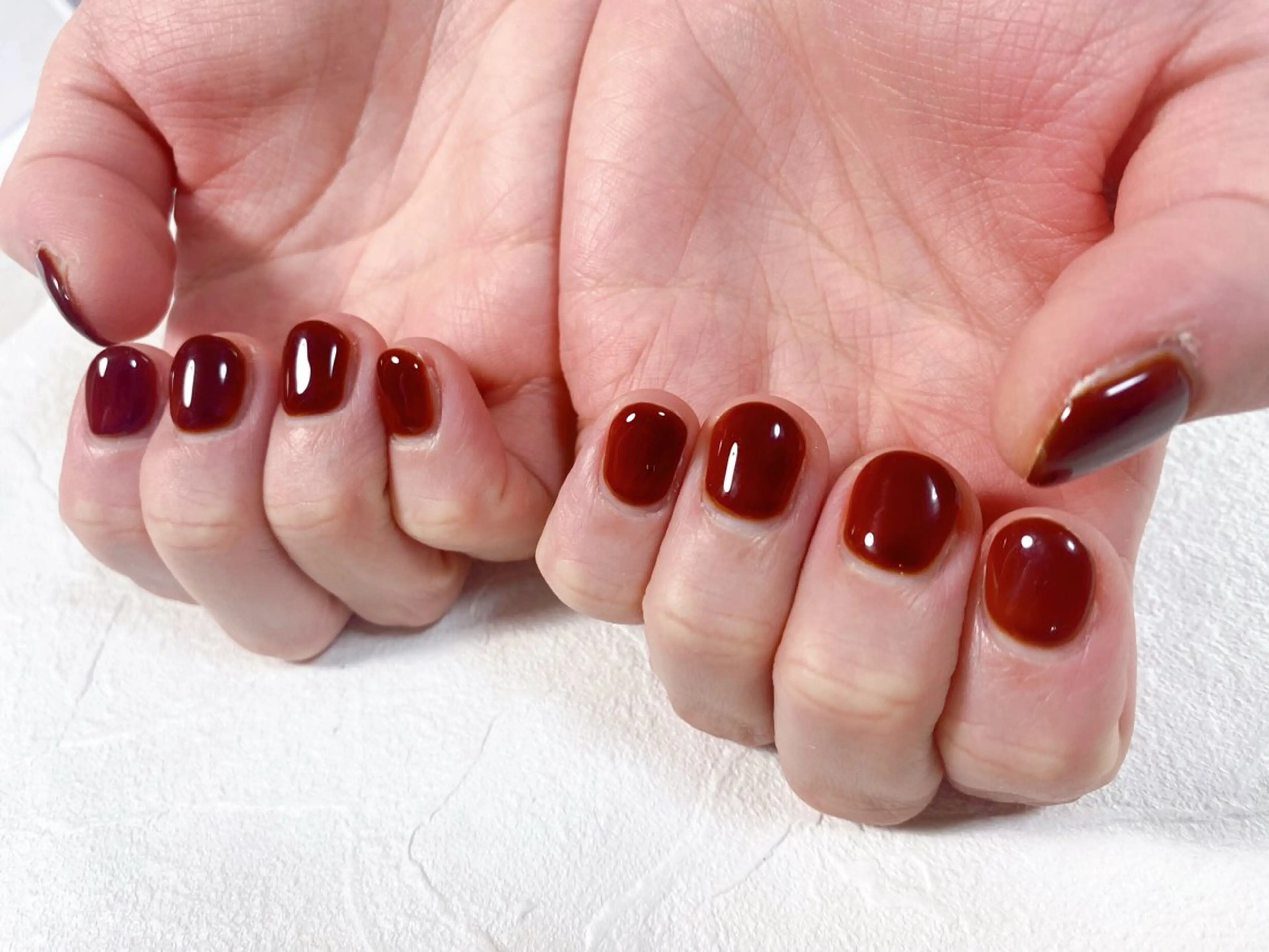 ネイル オーロラネイル フットネイル フレンチネイル ジェルネイル 韓国ネイル ハンドネイル kiki nail たまプラーザのネイルデザイン