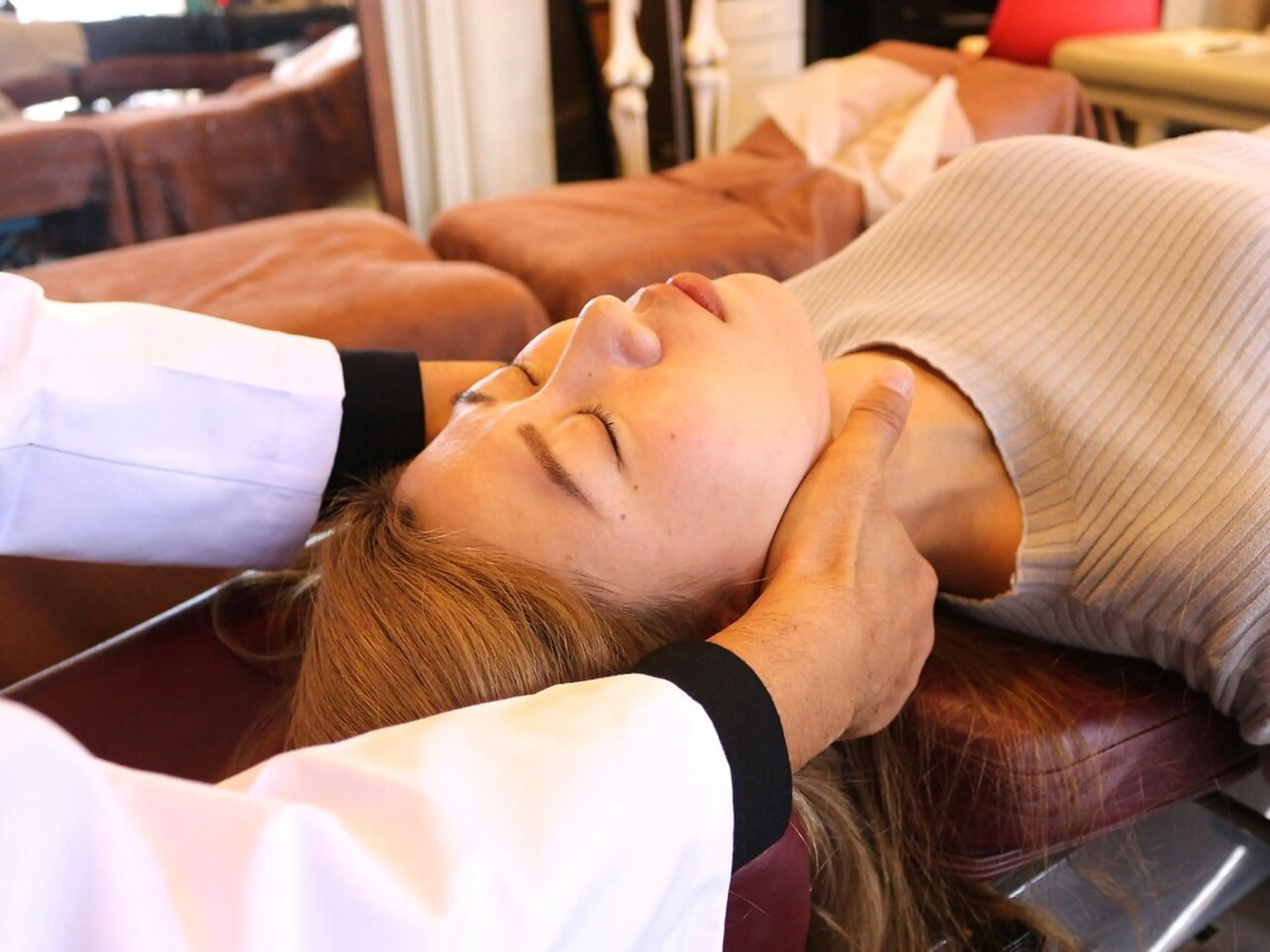 ピュアプロポーション美容整体カイロ院所属・🟢美姿勢/肩こり/ 腰痛/整体師水野🟢のエステ・リラクイメージ