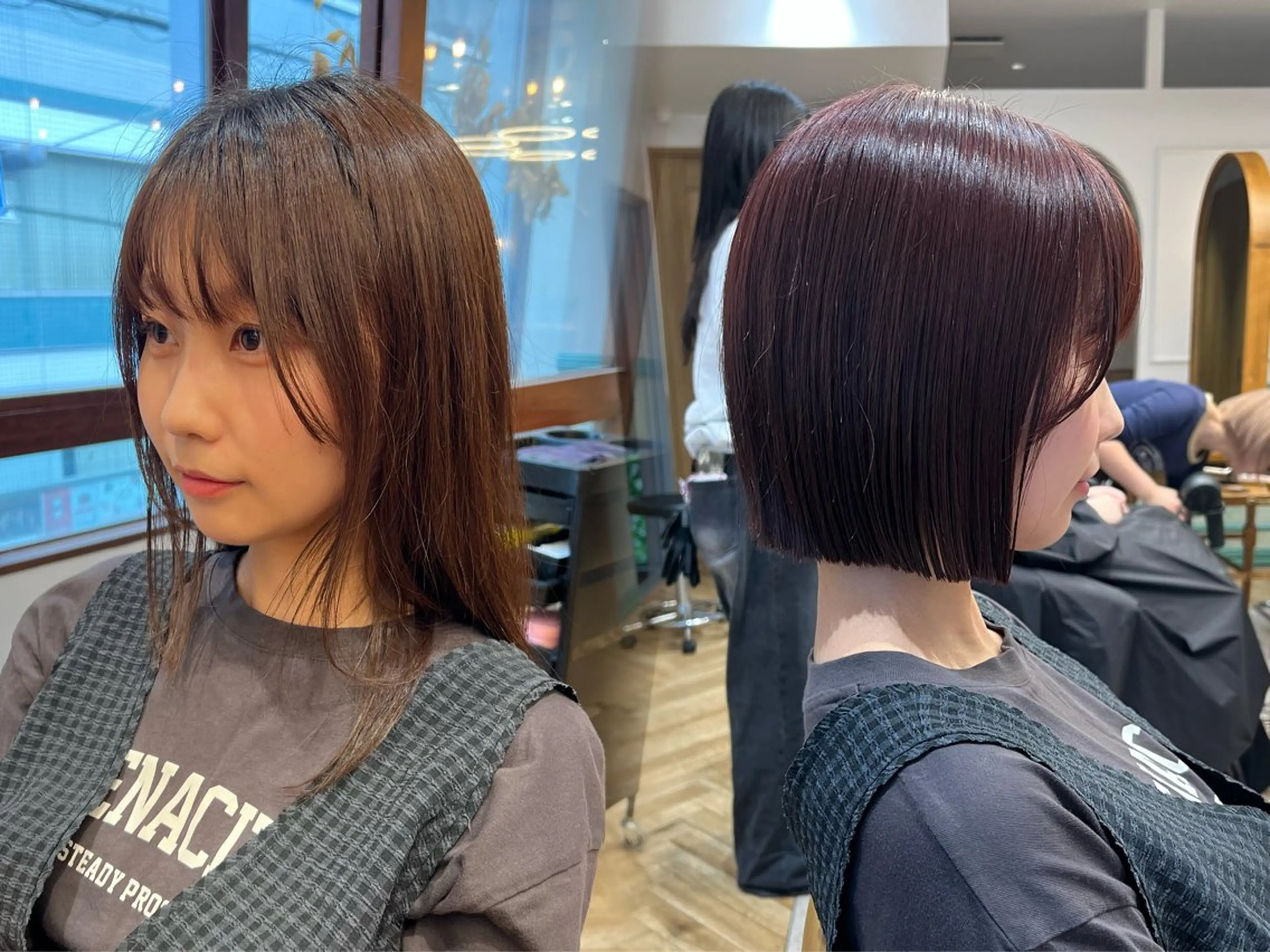 ショート 韓国レイヤーカット/ 縮毛矯正/羽田航のヘアスタイル