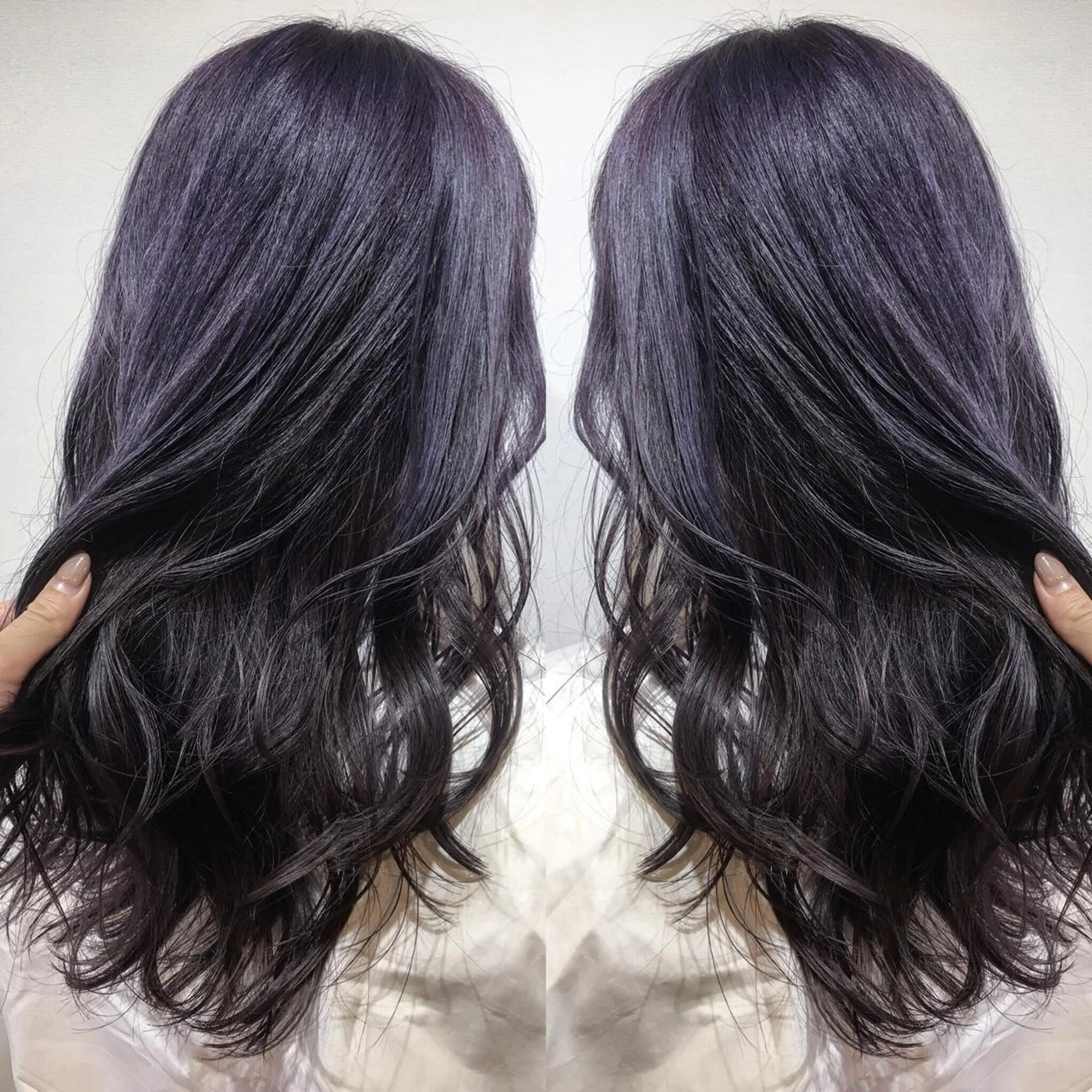 ロング カラー ブリーチ box  mico. mutsumiのヘアスタイル