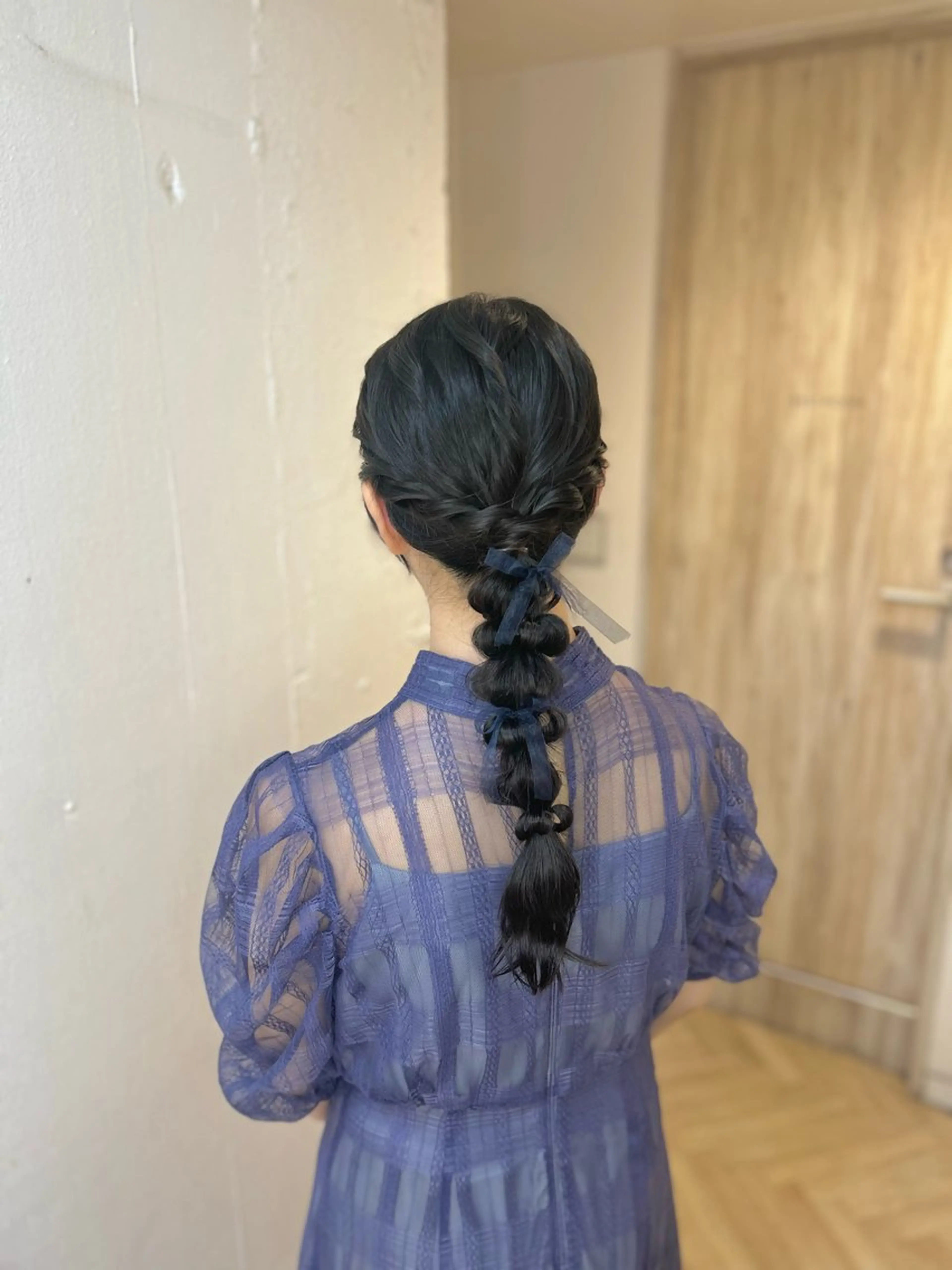 ヘアアレンジ ヘアセット ♛︎ きっか ♛︎ ヘアアレンジ🩵のヘアスタイル