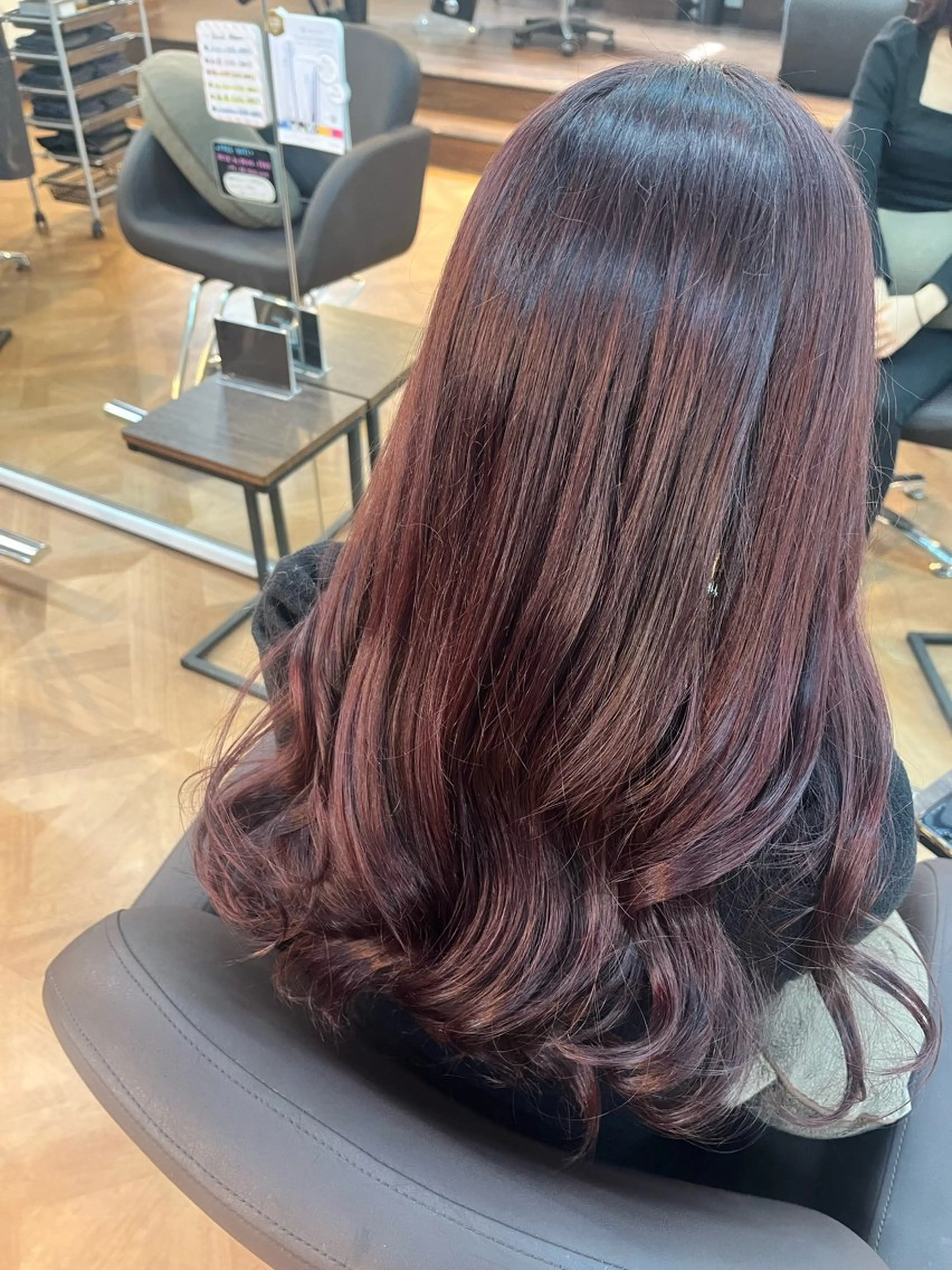 セミロング 🍒Ayana🍒 艶カラー🍒のヘアスタイル