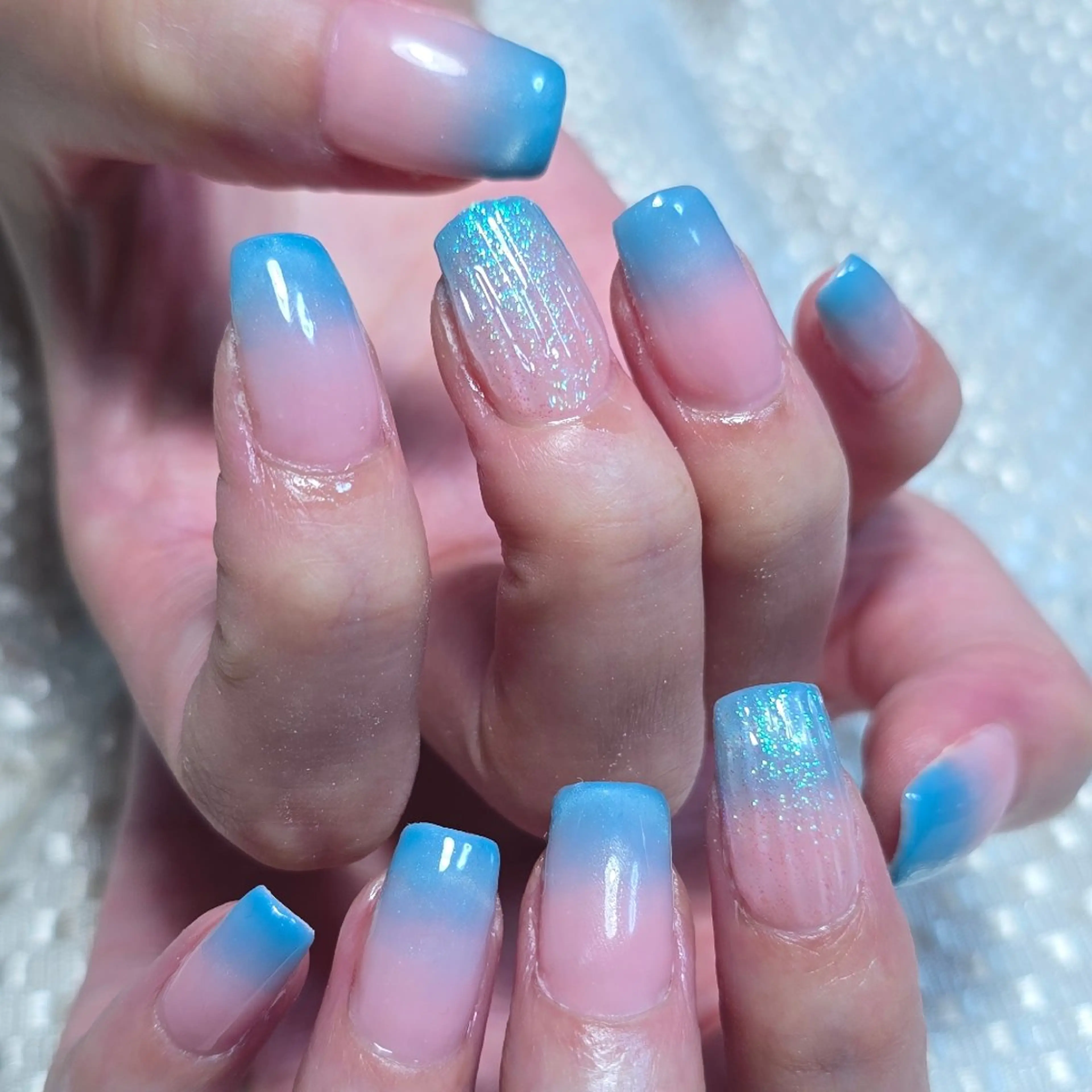 ネイル グラデーション もるみちゅ nail‪＆ジャグアのネイルデザイン