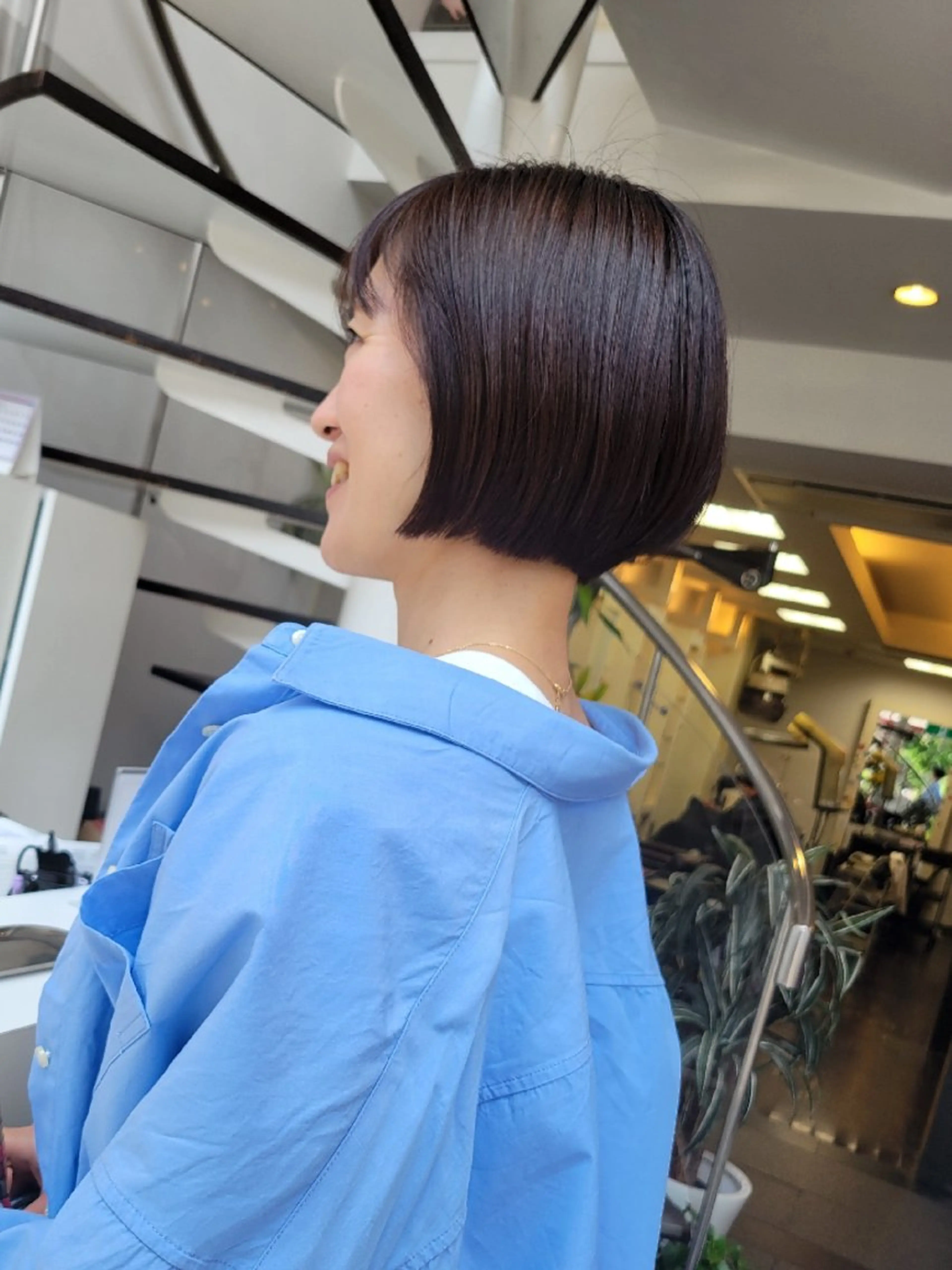 ショート カラー 遠藤 史秋のヘアスタイル