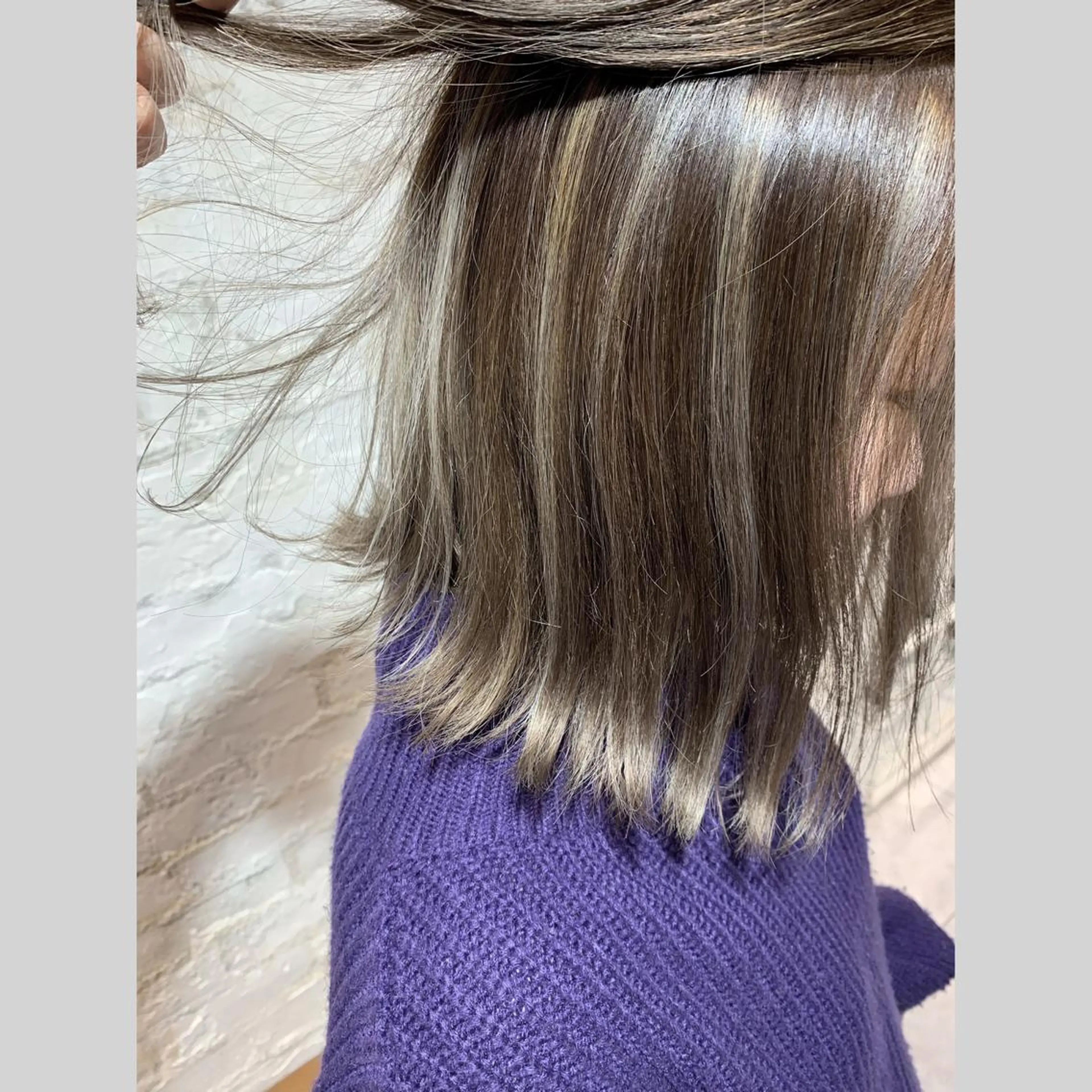 ショート カラー ハイライトカラー ハイライト 浅沼 久瑠美のヘアスタイル