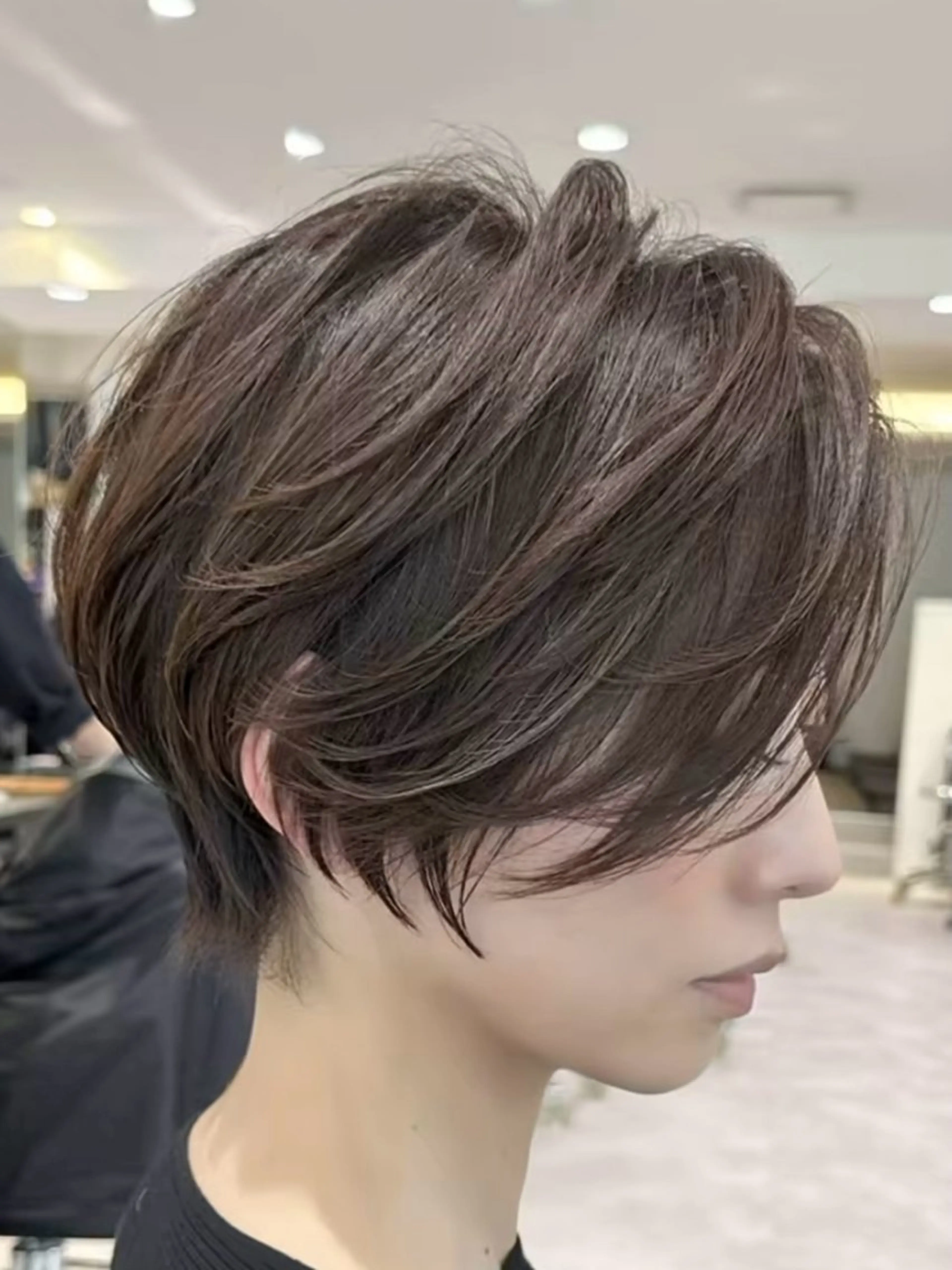 【カットモデル】ショートカットの写真