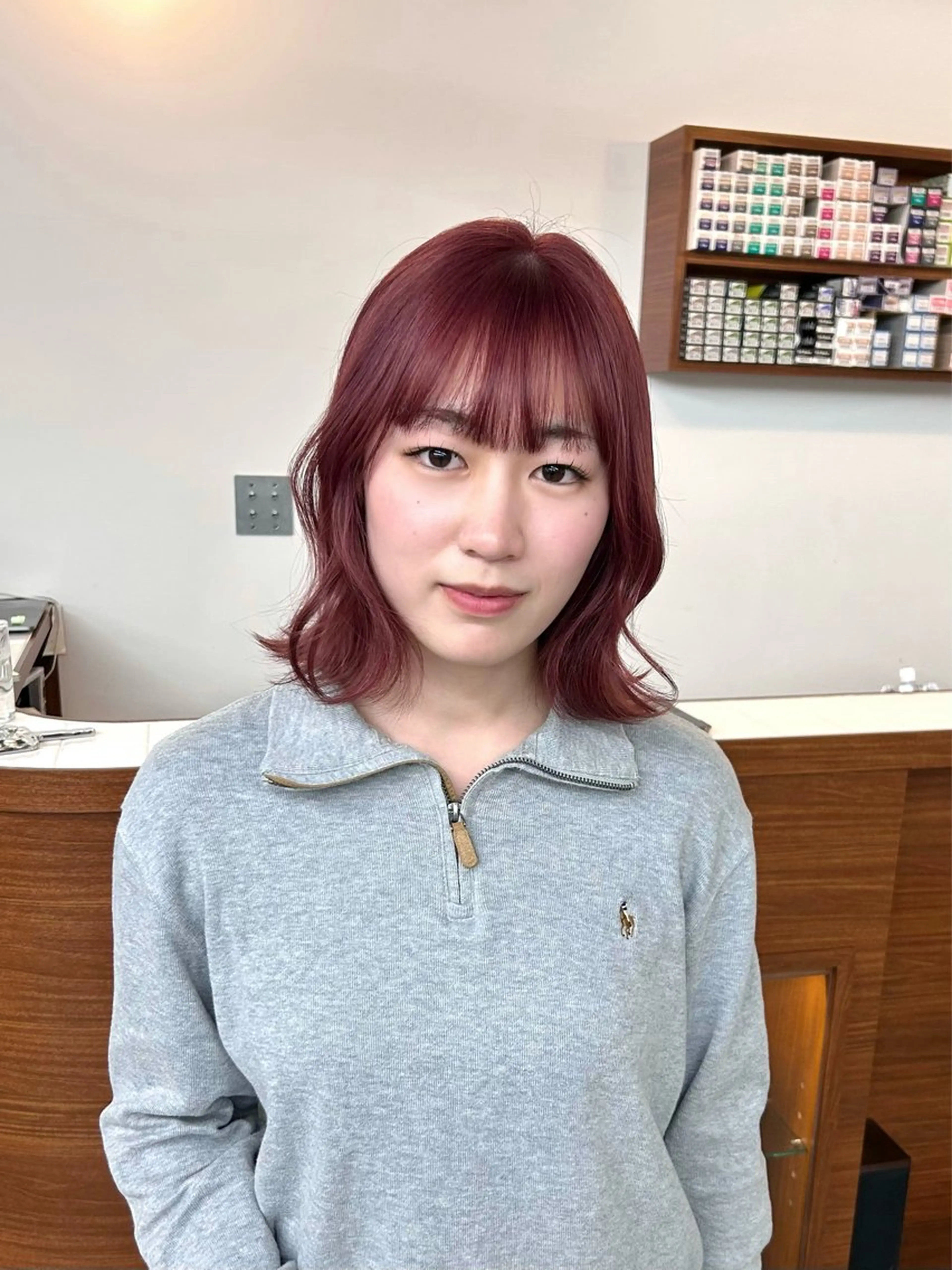 ロング カラー ヘアカラー 大阪梅田/ イマムラミヅキのヘアスタイル