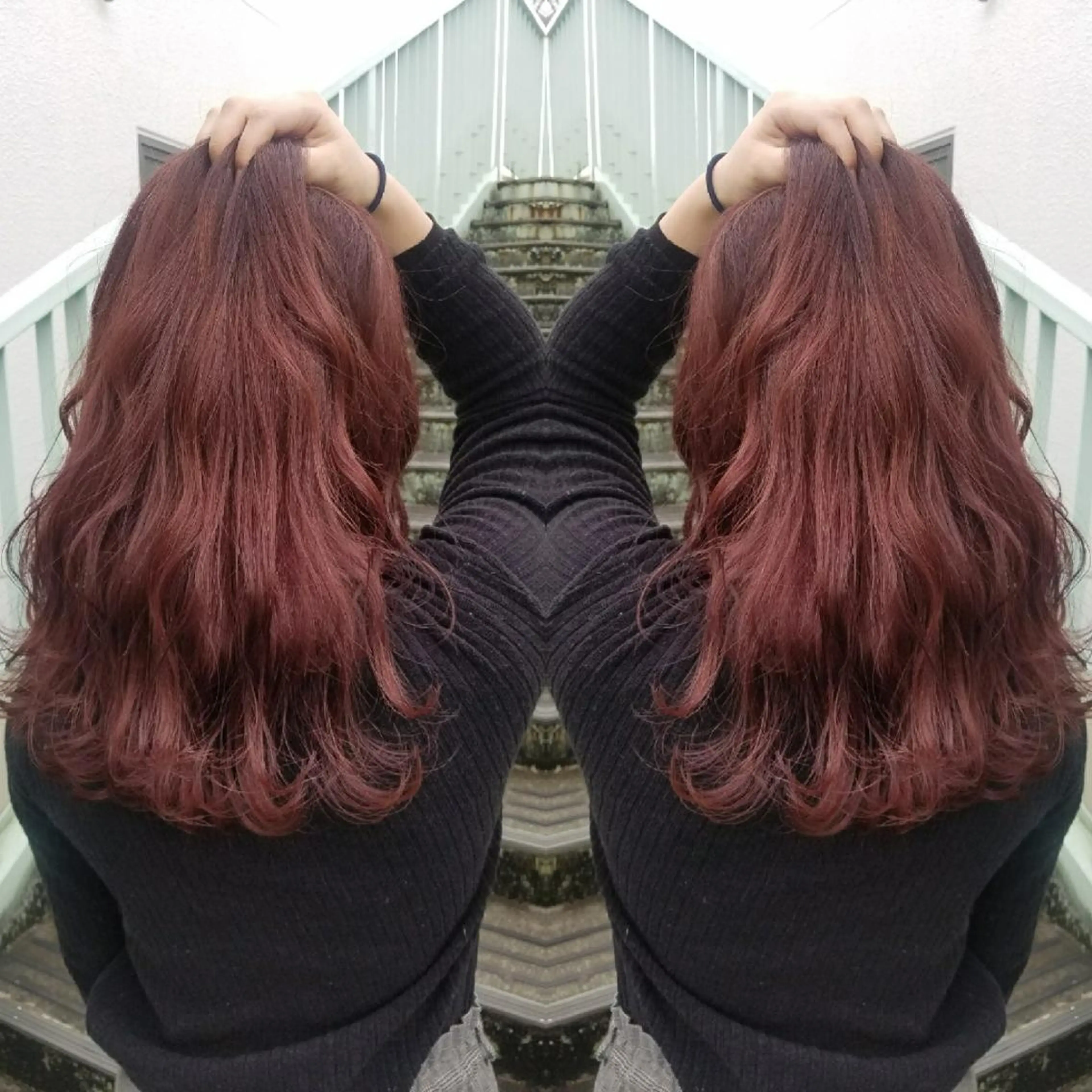 セミロング カット ヘアカラー トリートメント noa.所属・今中 小百合のヘアスタイル